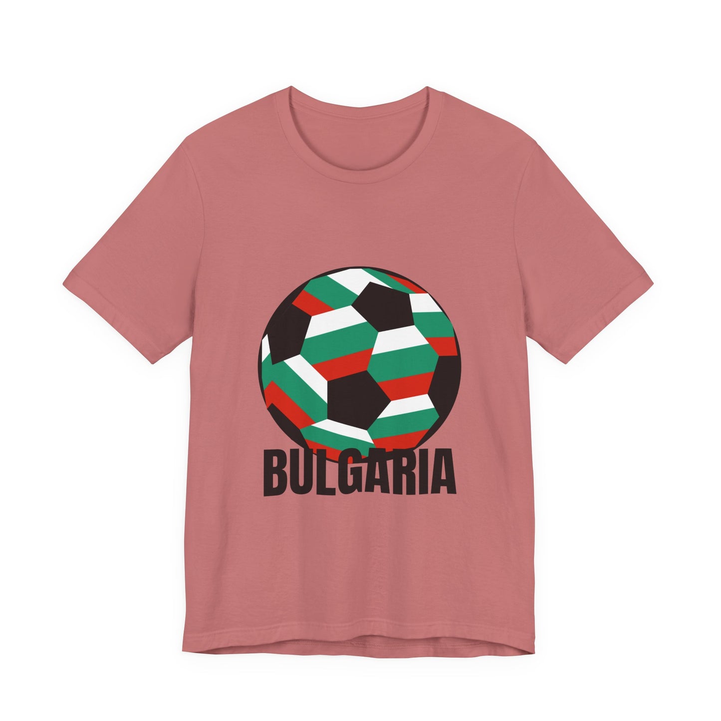 Bulgaria Fan Specialty Soccer Ball Design T Shirt