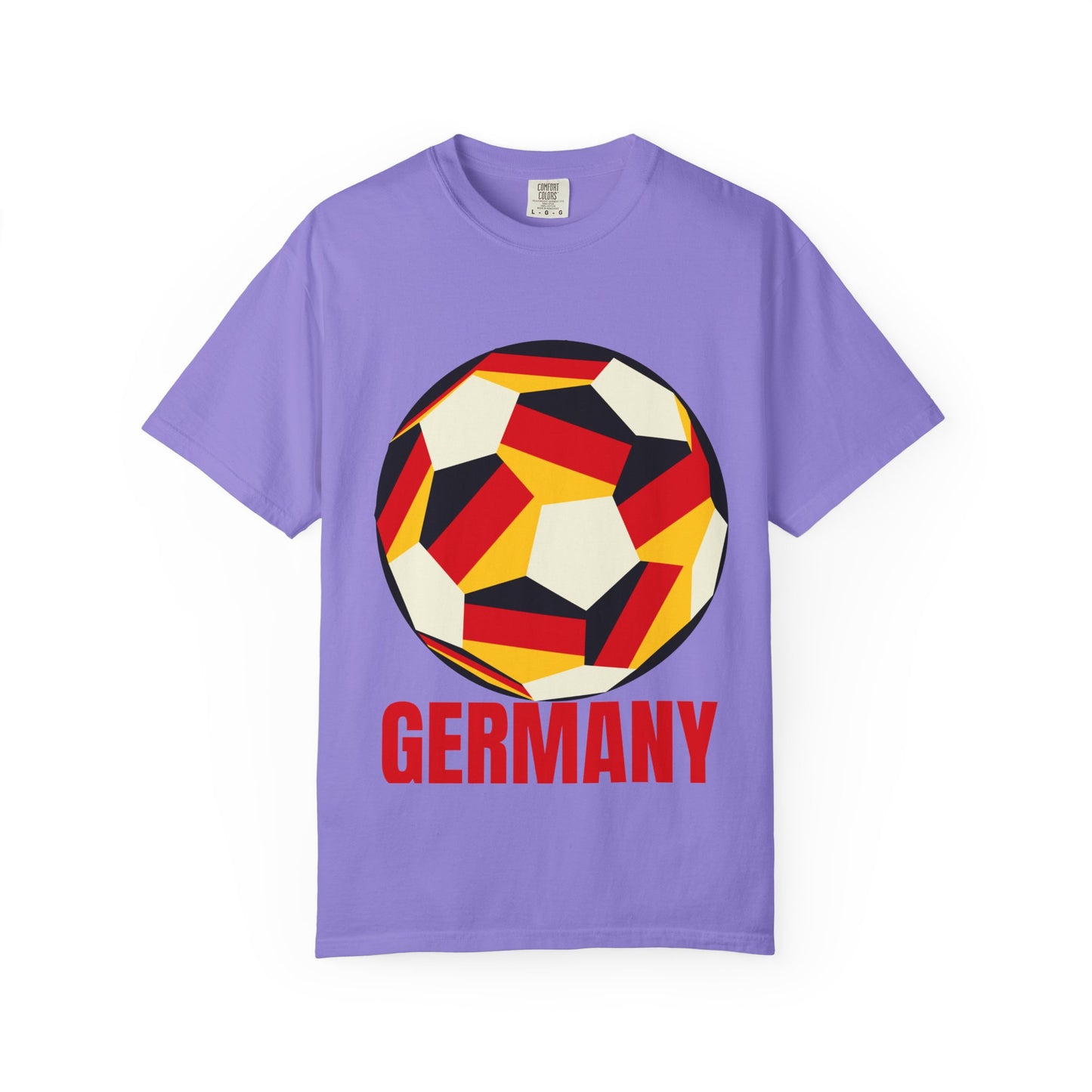 Germany Fan Specialty Soccer Ball Design T Shirt