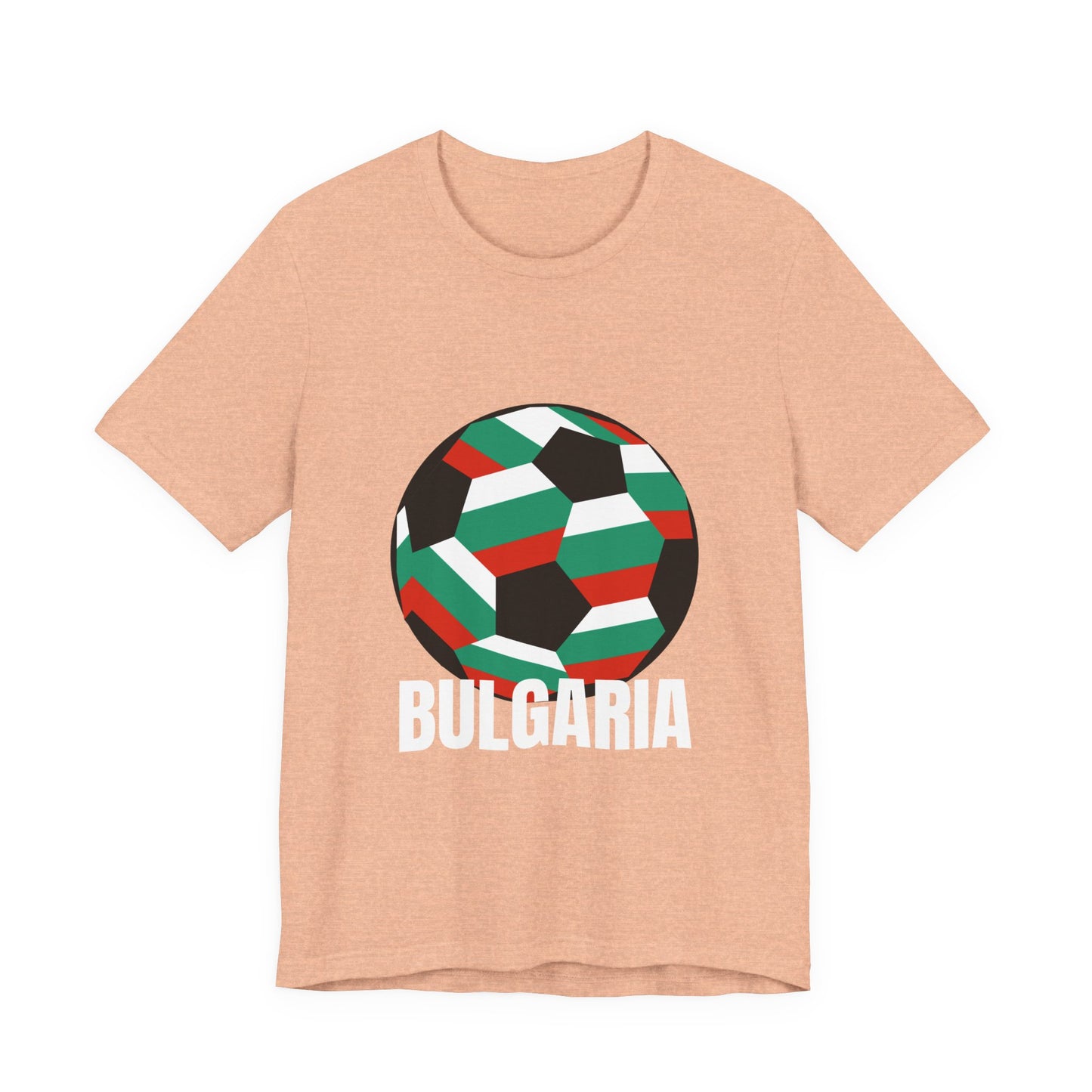 Bulgaria Fan Specialty Soccer Ball Design T Shirt