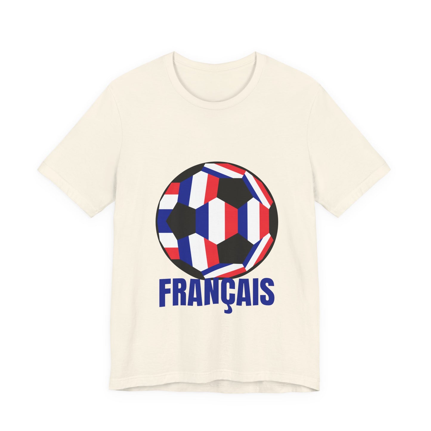 Francais Fan Specialty Soccer Ball Design T Shirt