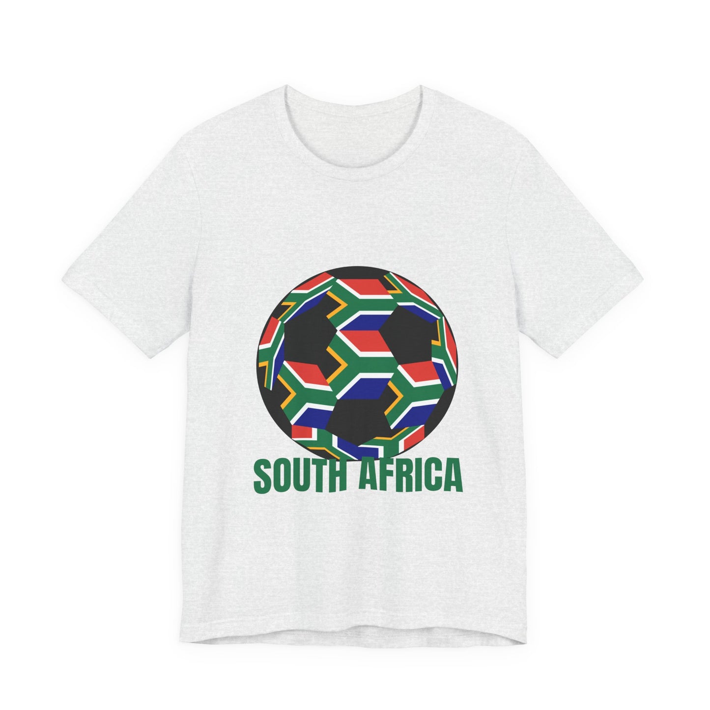 South Africa Fan Specialty Soccer Ball Design T Shirt