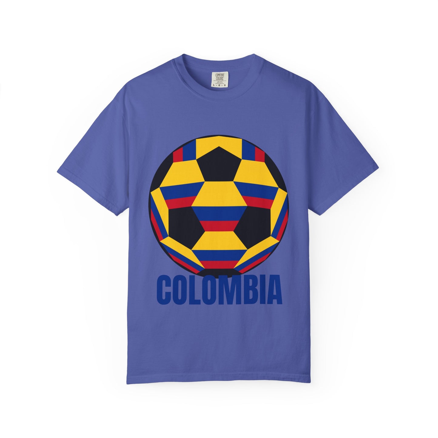 Columbia Fan Specialty Soccer Ball Design T Shirt