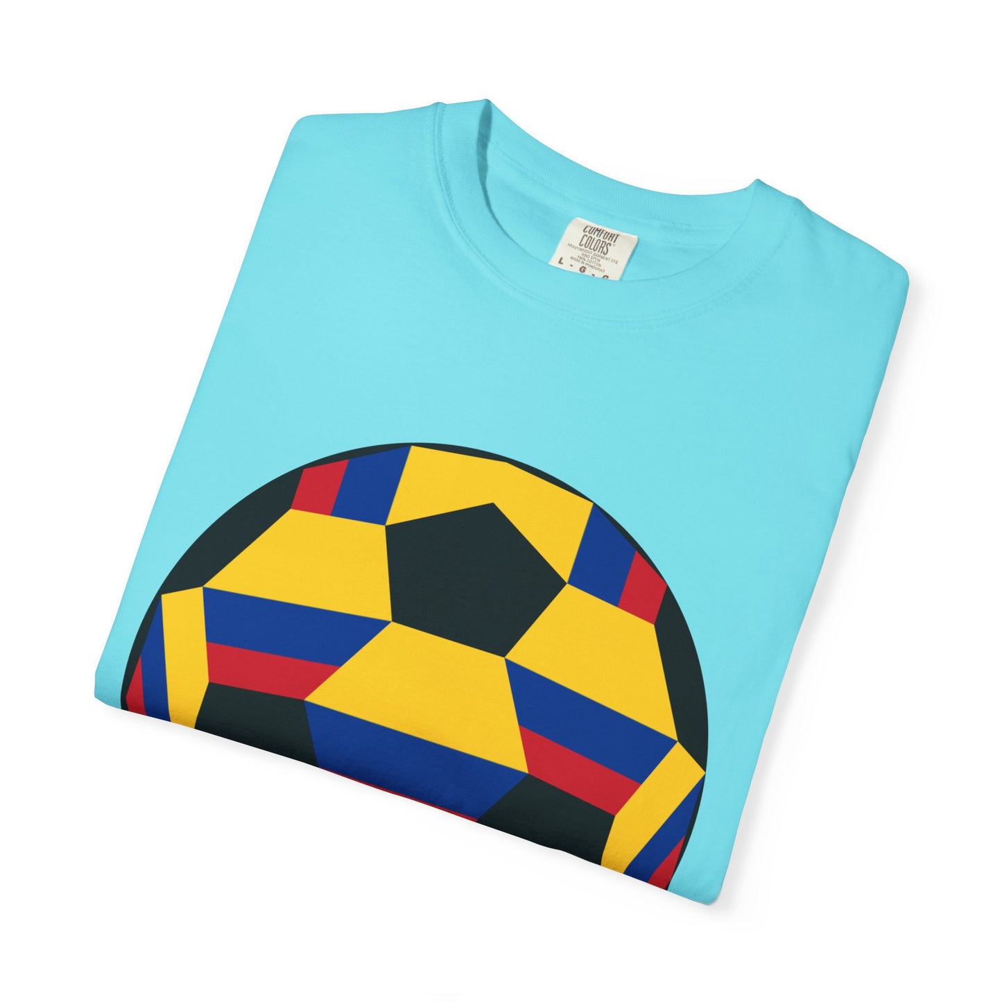 Columbia Fan Specialty Soccer Ball Design T Shirt