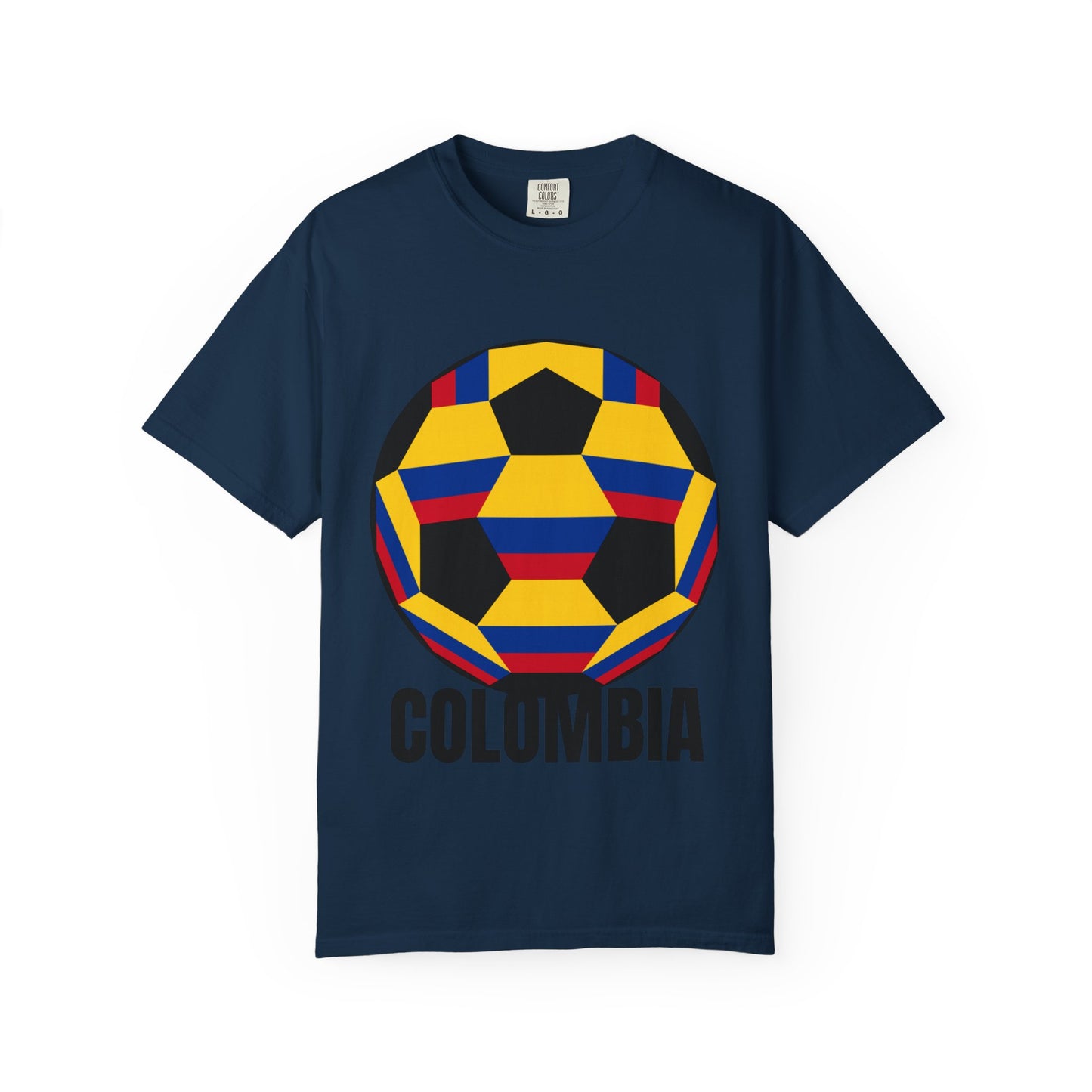 Columbia Fan Specialty Soccer Ball Design T Shirt