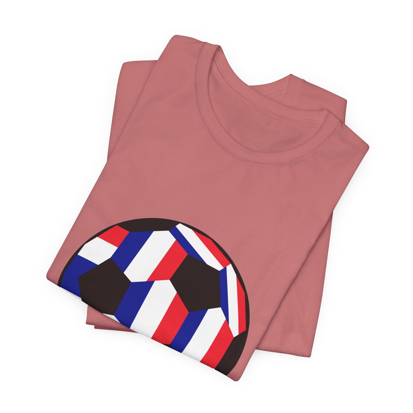 Francais Fan Specialty Soccer Ball Design T Shirt