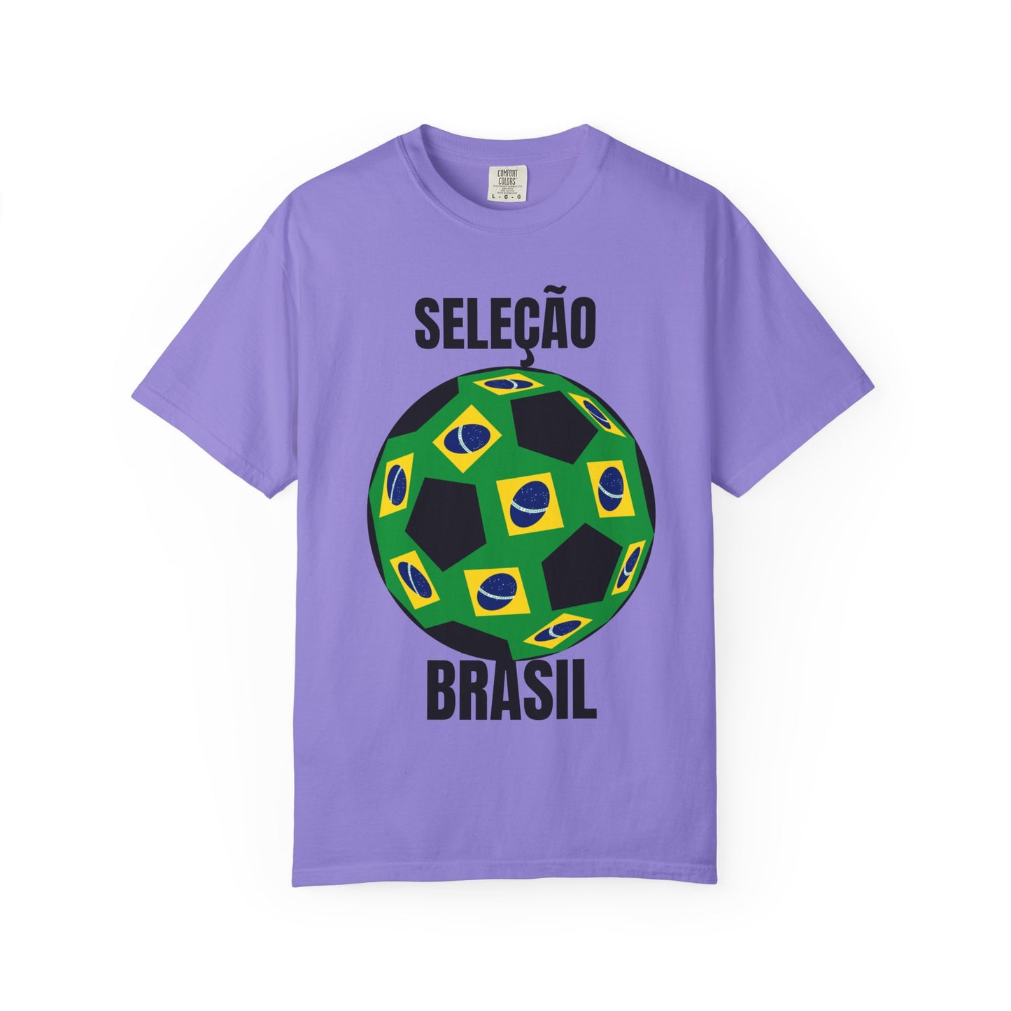 SELEÇÃO Brasil Fan Specialty Soccer Ball Design T Shirt