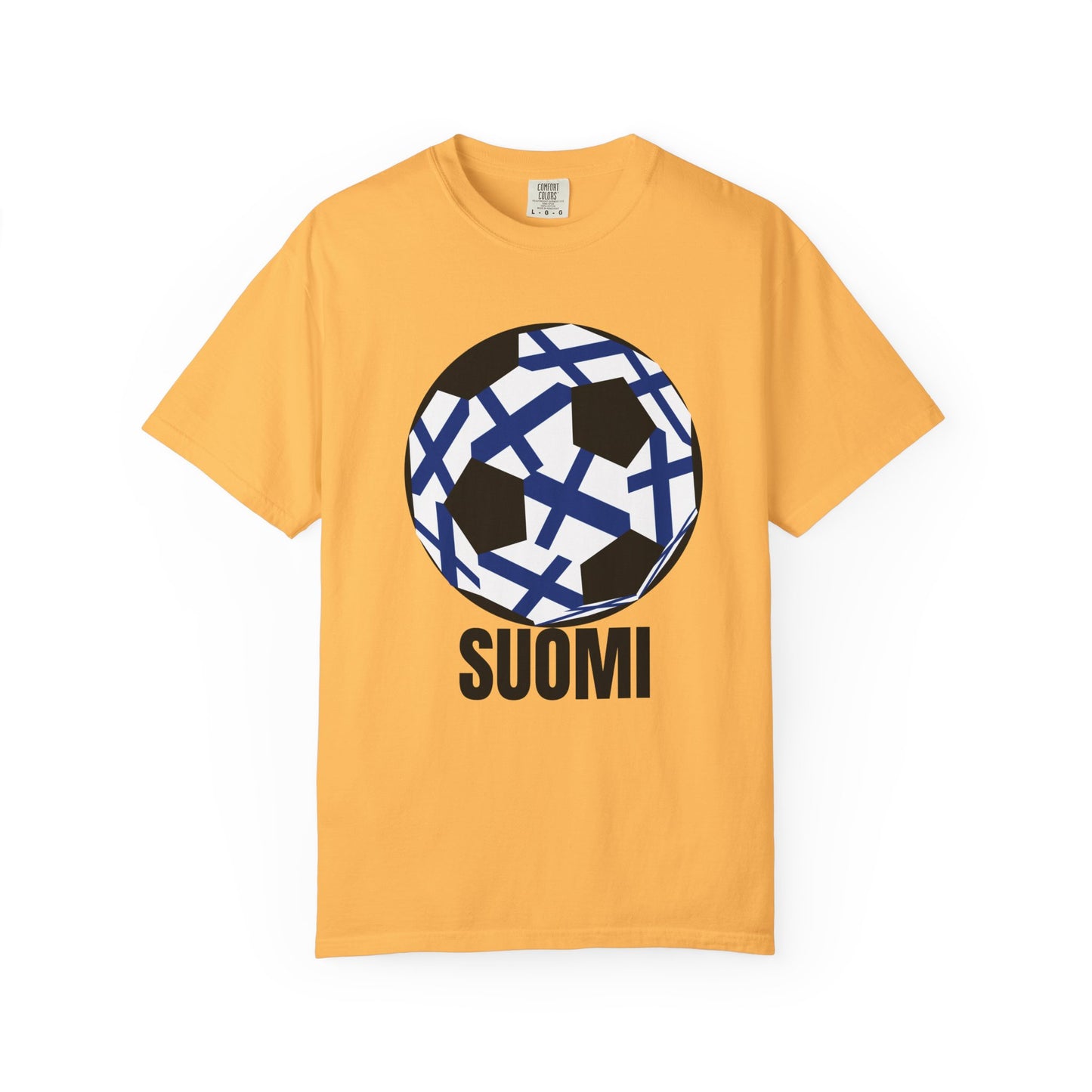Suomi Fan Specialty Soccer Ball Design T Shirt