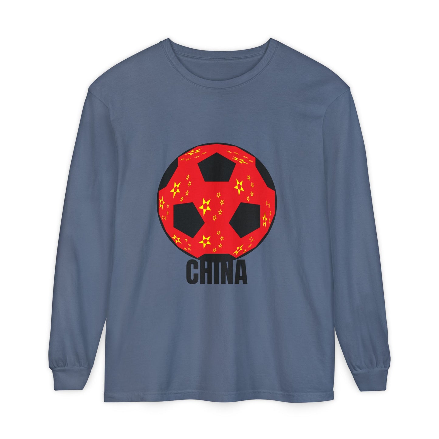 China Fan Specialty Soccer Ball Design T Shirt