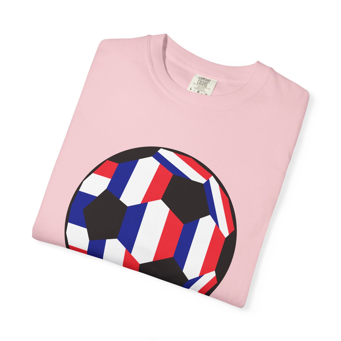 FRANÇAIS Fan Specialty Soccer Ball Design T Shirt