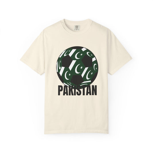 Pakistan Fan Specialty Soccer Ball Design T Shirt