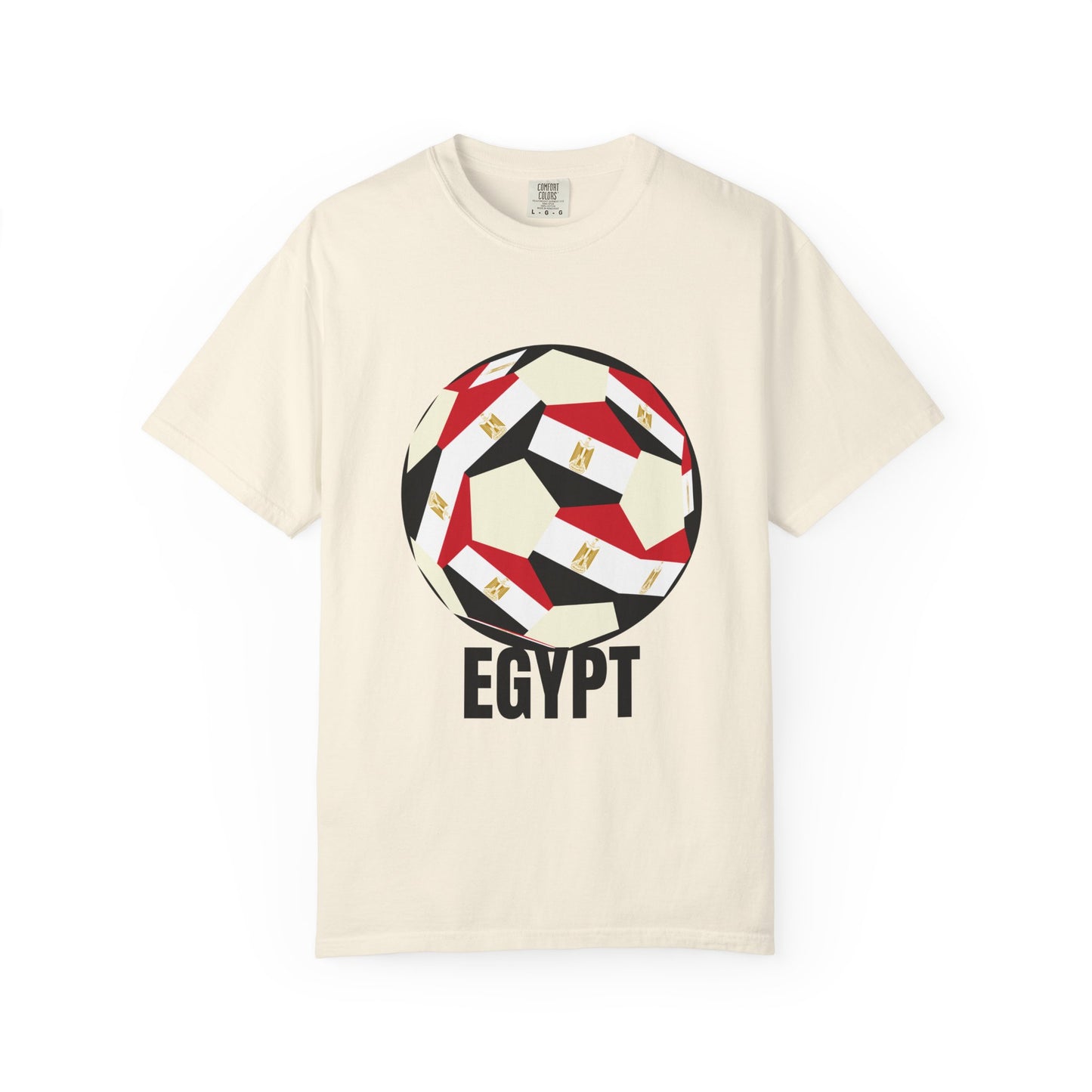 Egypt Fan Specialty Soccer Ball Design T Shirt