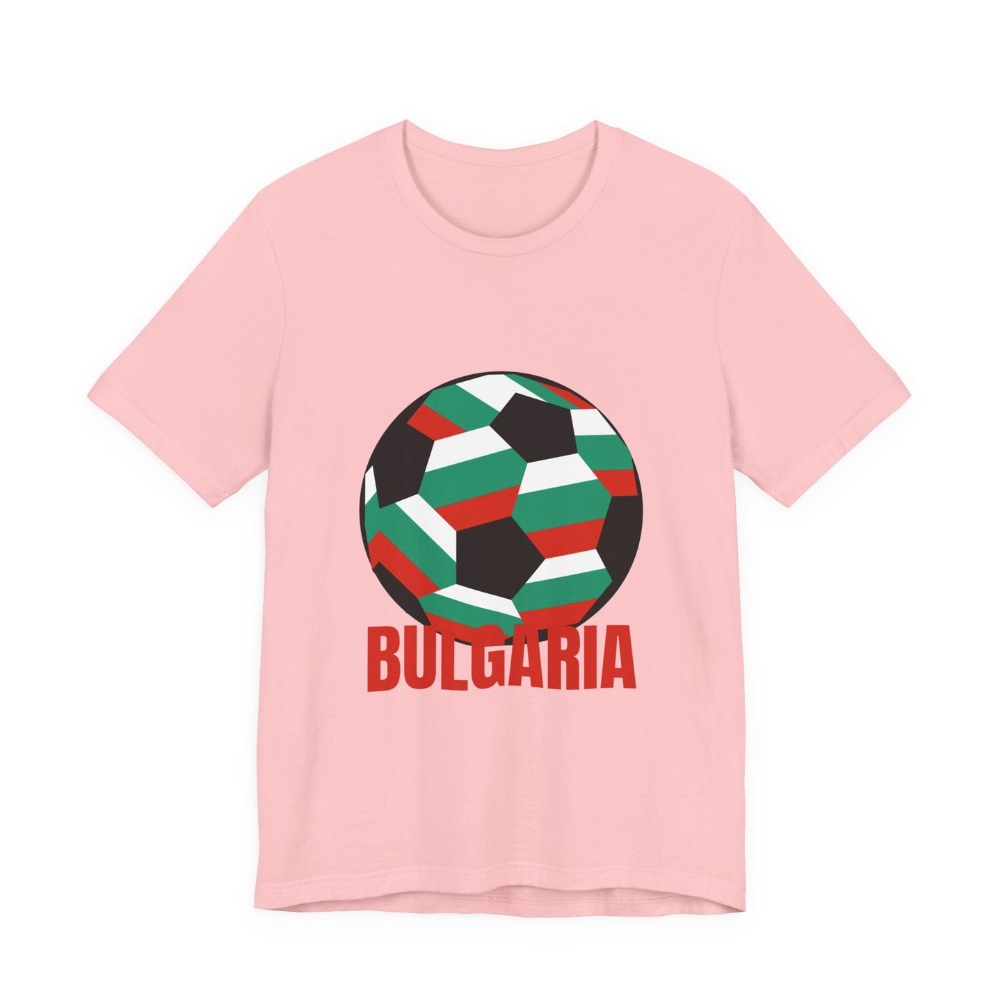 Bulgaria Fan Specialty Soccer Ball Design T Shirt