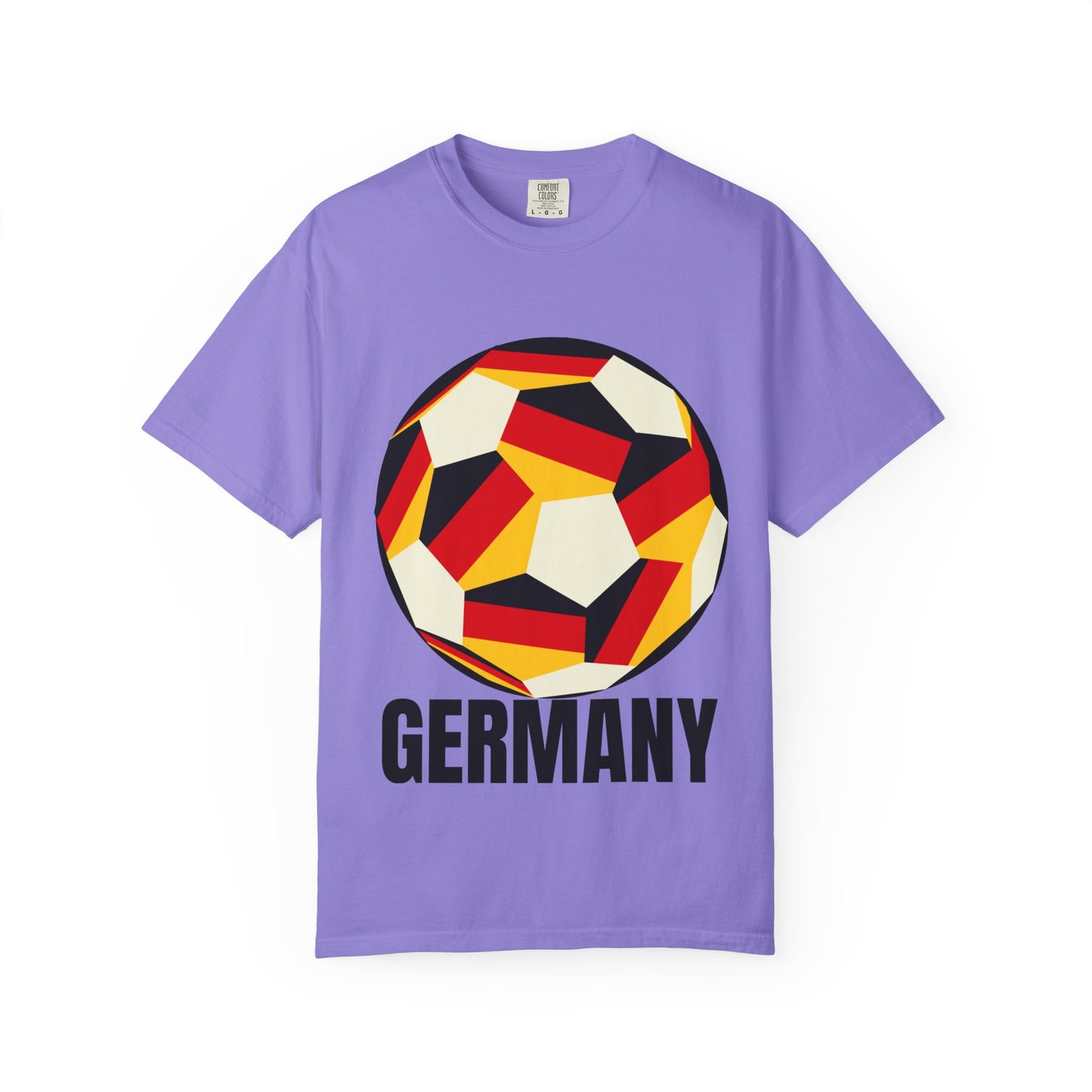 Germany Fan Specialty Soccer Ball Design T Shirt