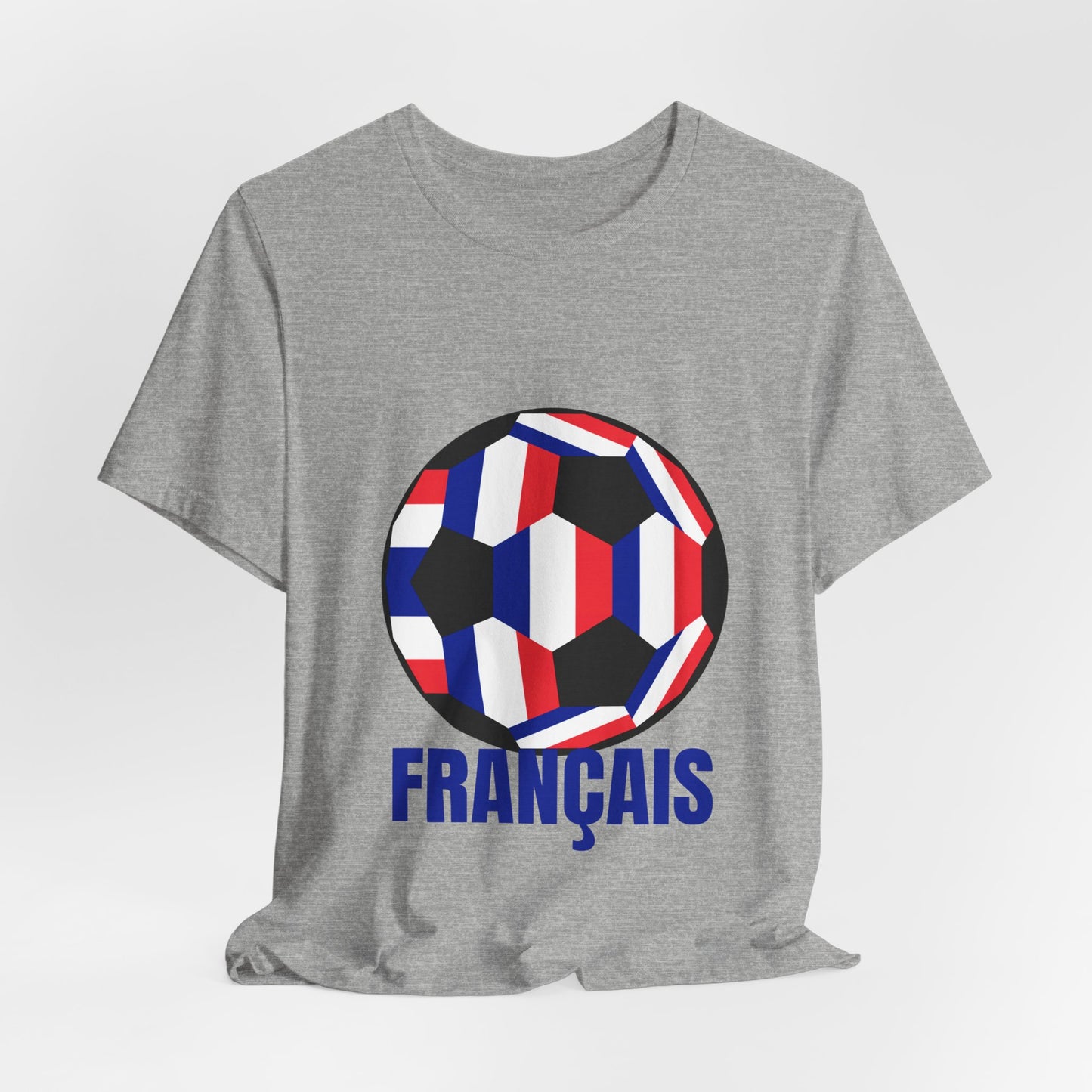 Francais Fan Specialty Soccer Ball Design T Shirt