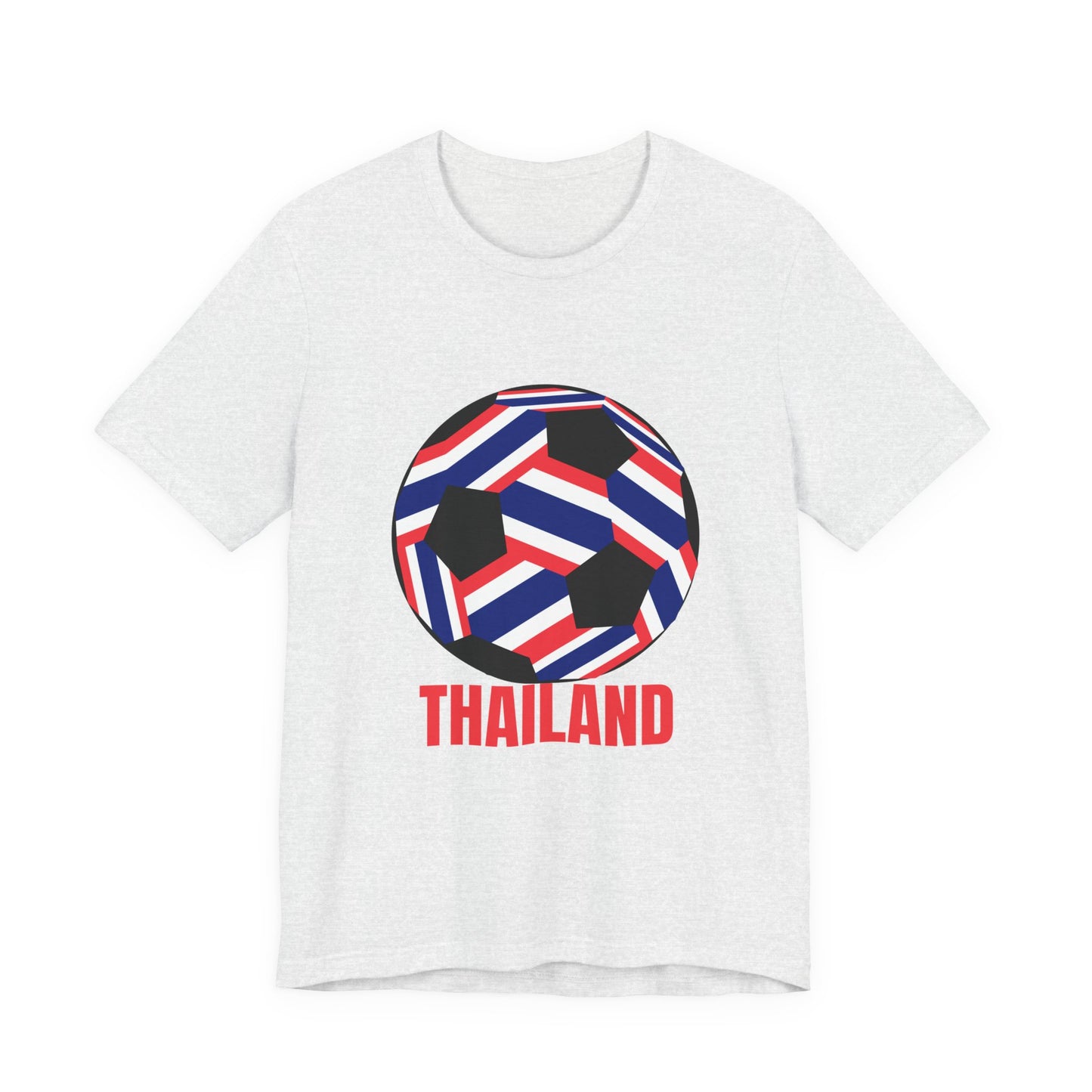 Thailand Fan Specialty Soccer Ball Design T Shirt