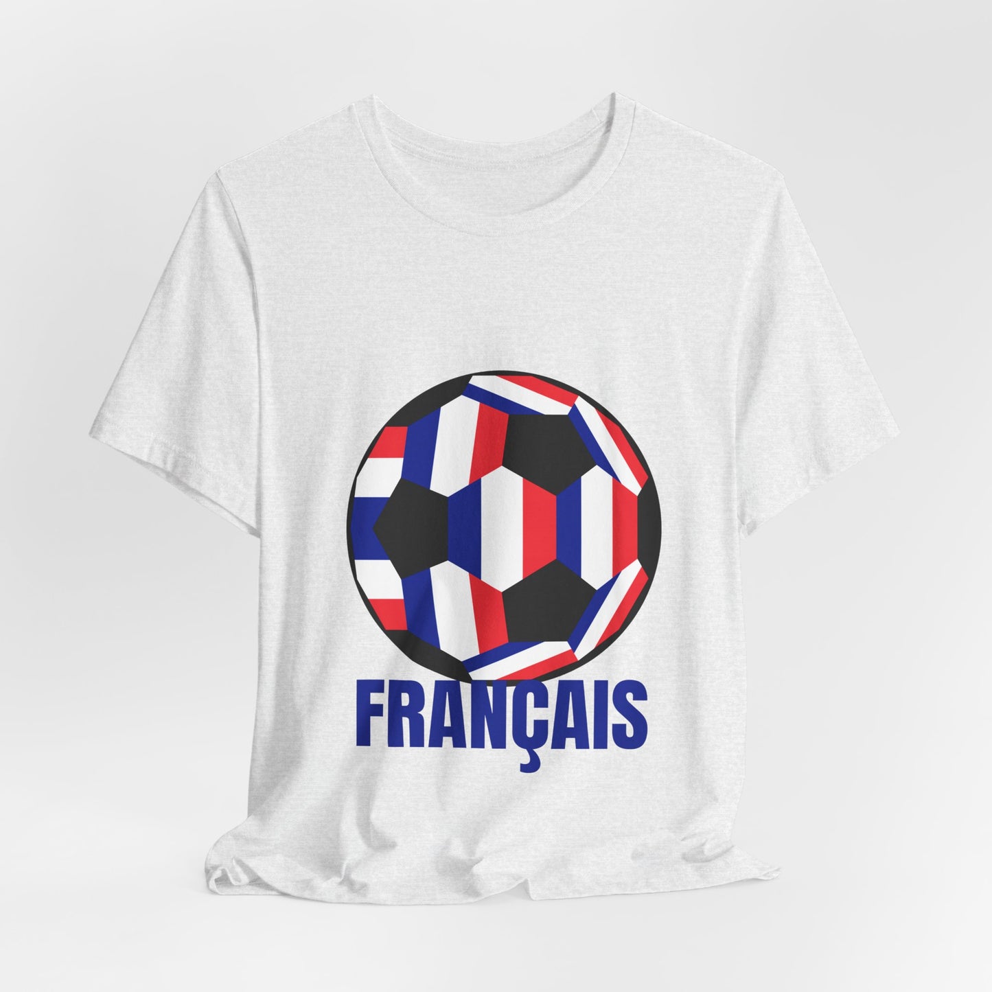 Francais Fan Specialty Soccer Ball Design T Shirt