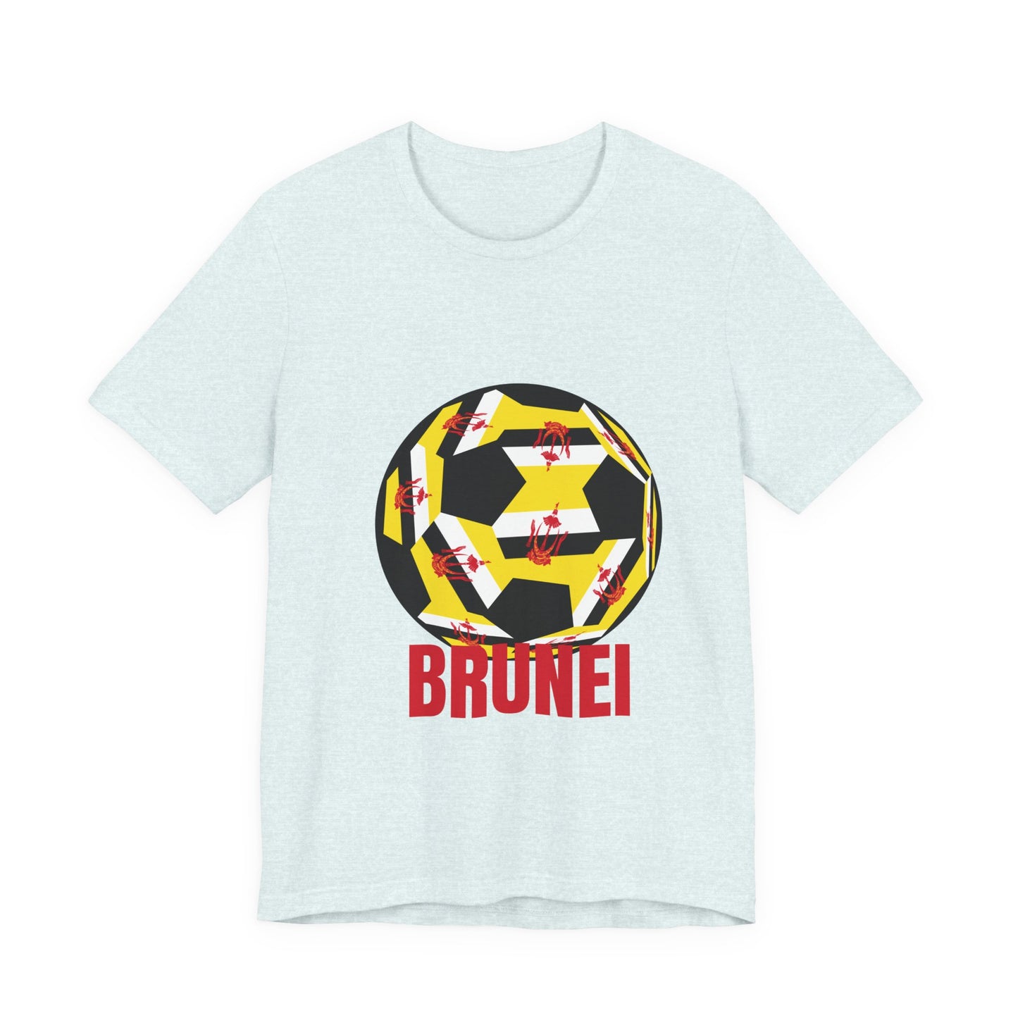 Brunei Fan Specialty Soccer Ball Design T Shirt