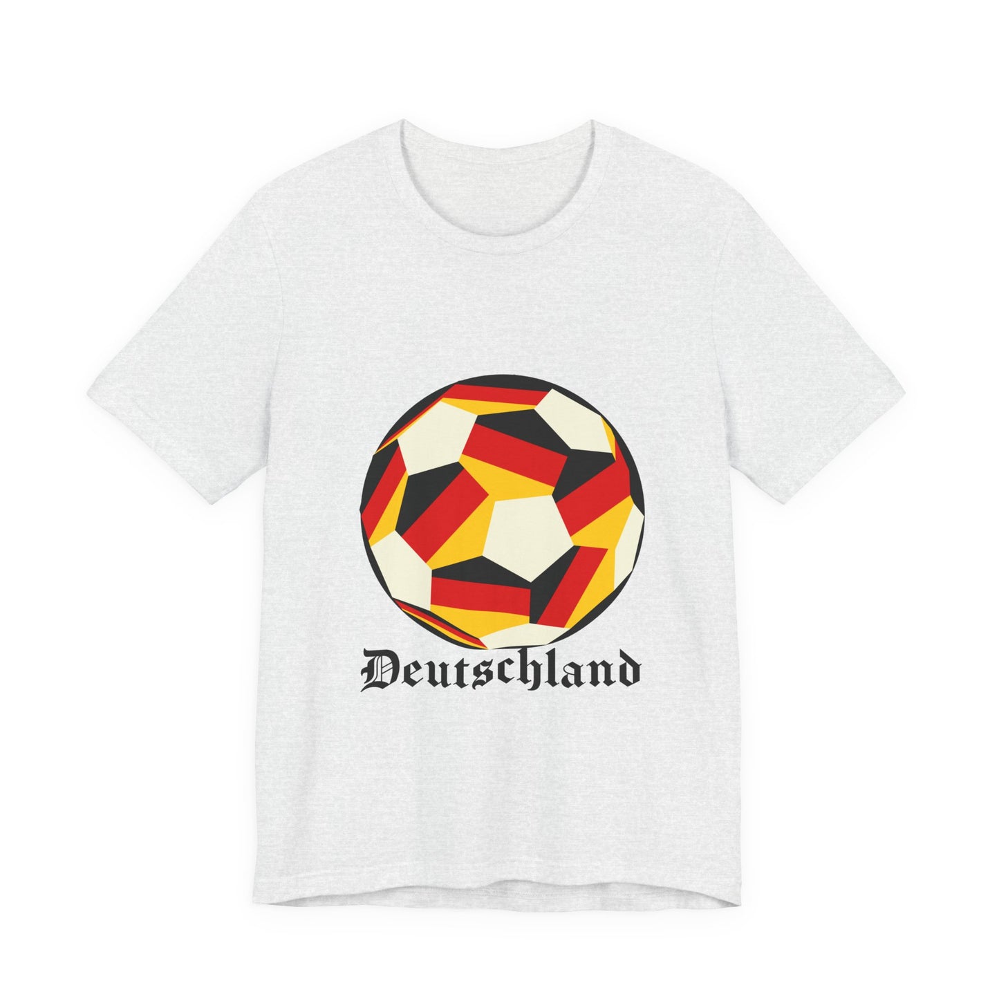 Deutschland Fan Specialty Soccer Ball Design T Shirt