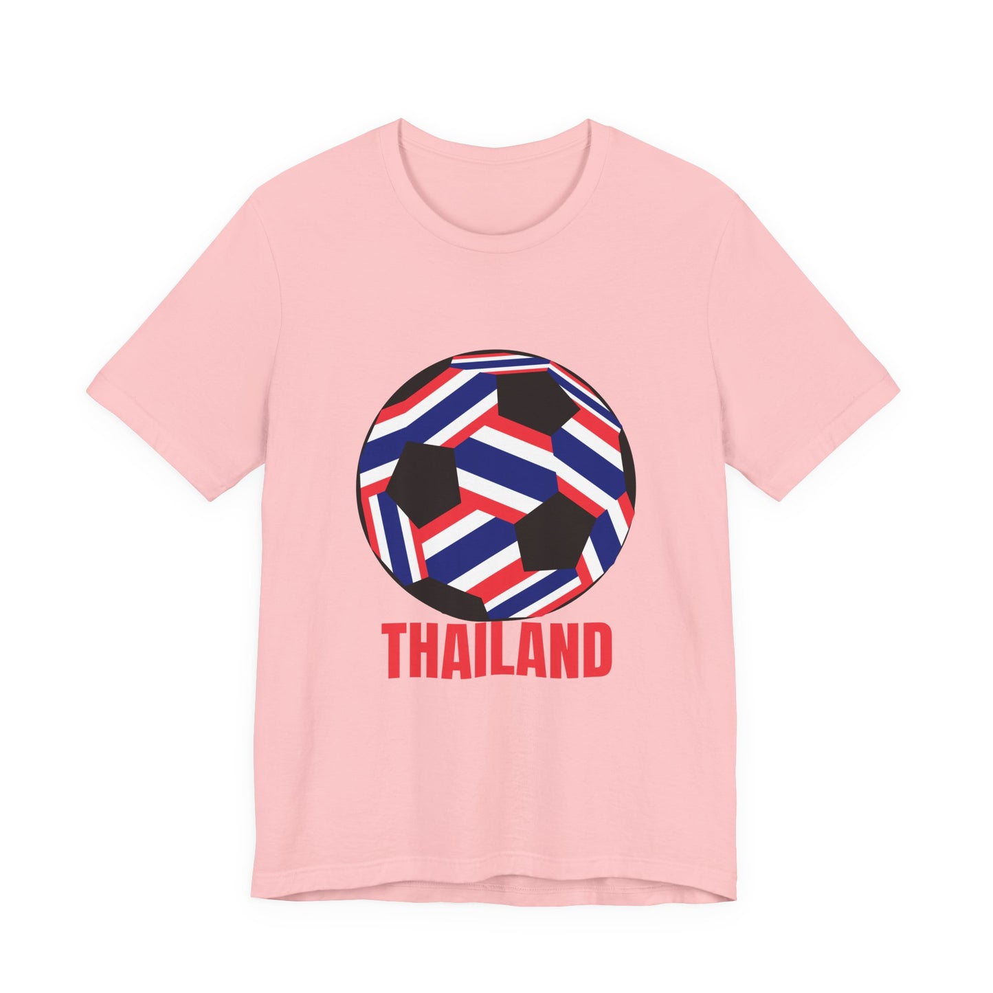 Thailand Fan Specialty Soccer Ball Design T Shirt