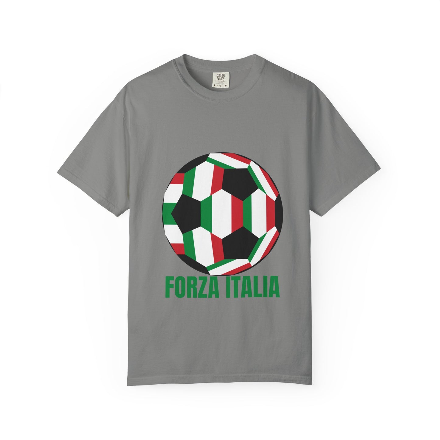 Forza Italia Fan Specialty Soccer Ball Design T Shirt