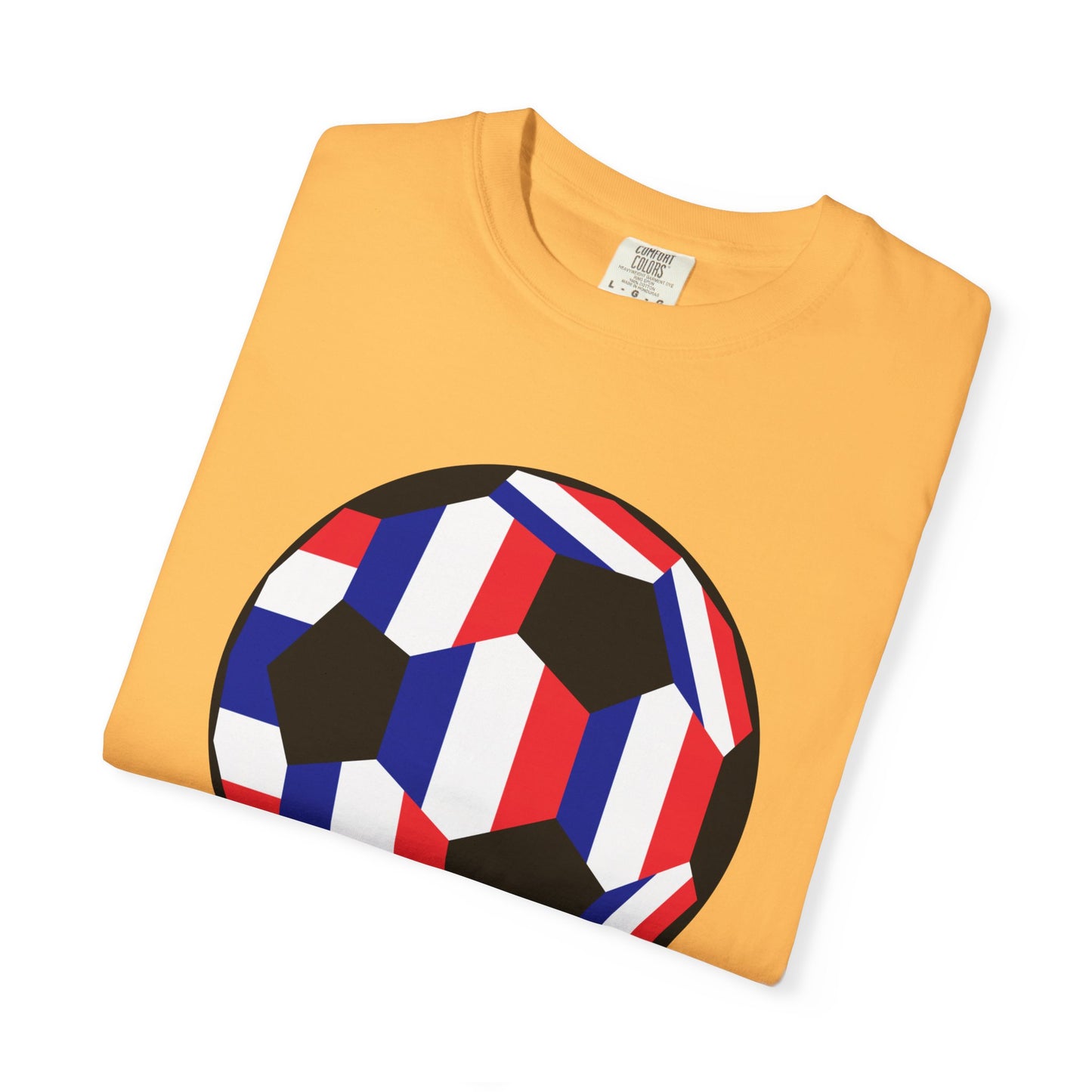 FRANÇAIS Fan Specialty Soccer Ball Design T Shirt