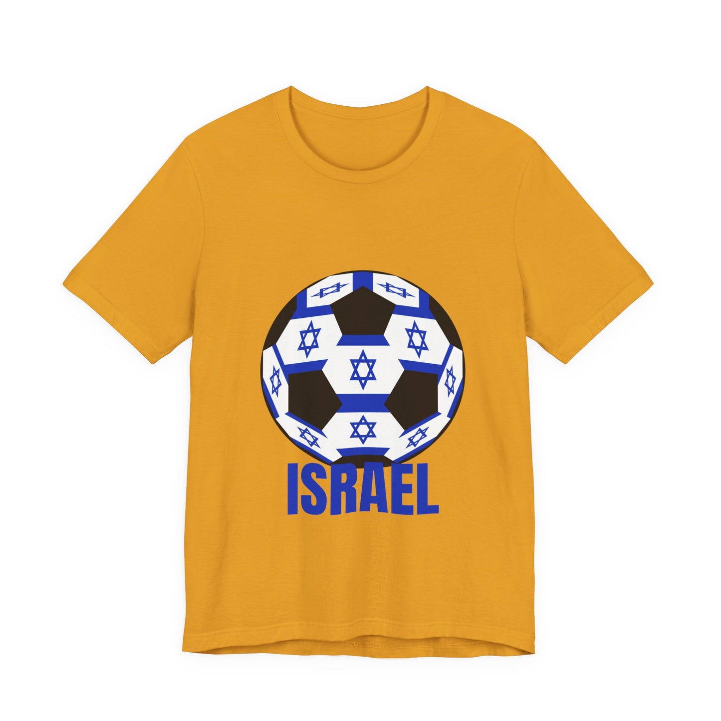 Israel Fan Specialty Soccer Ball Design T Shirt