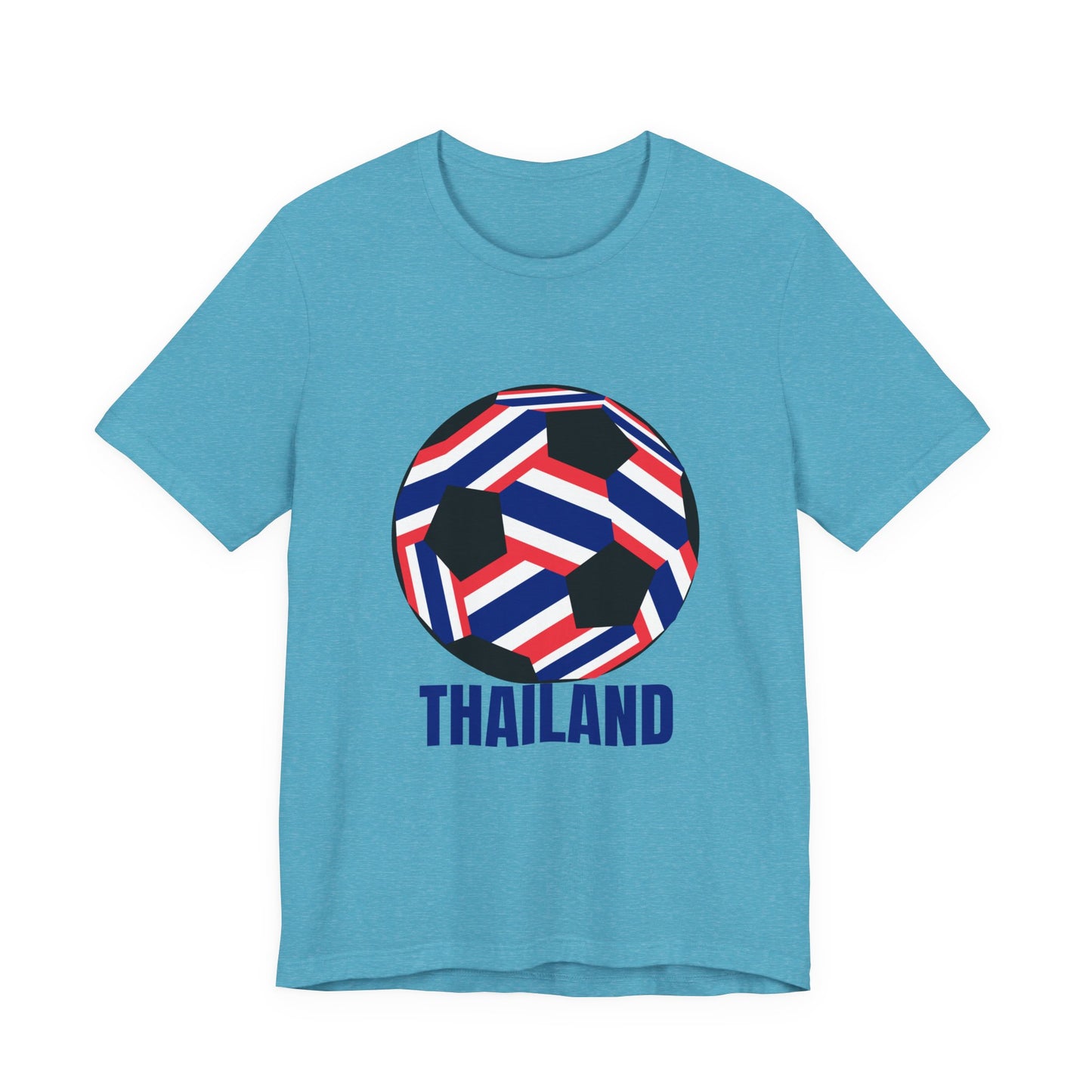 Thailand Fan Specialty Soccer Ball Design T Shirt
