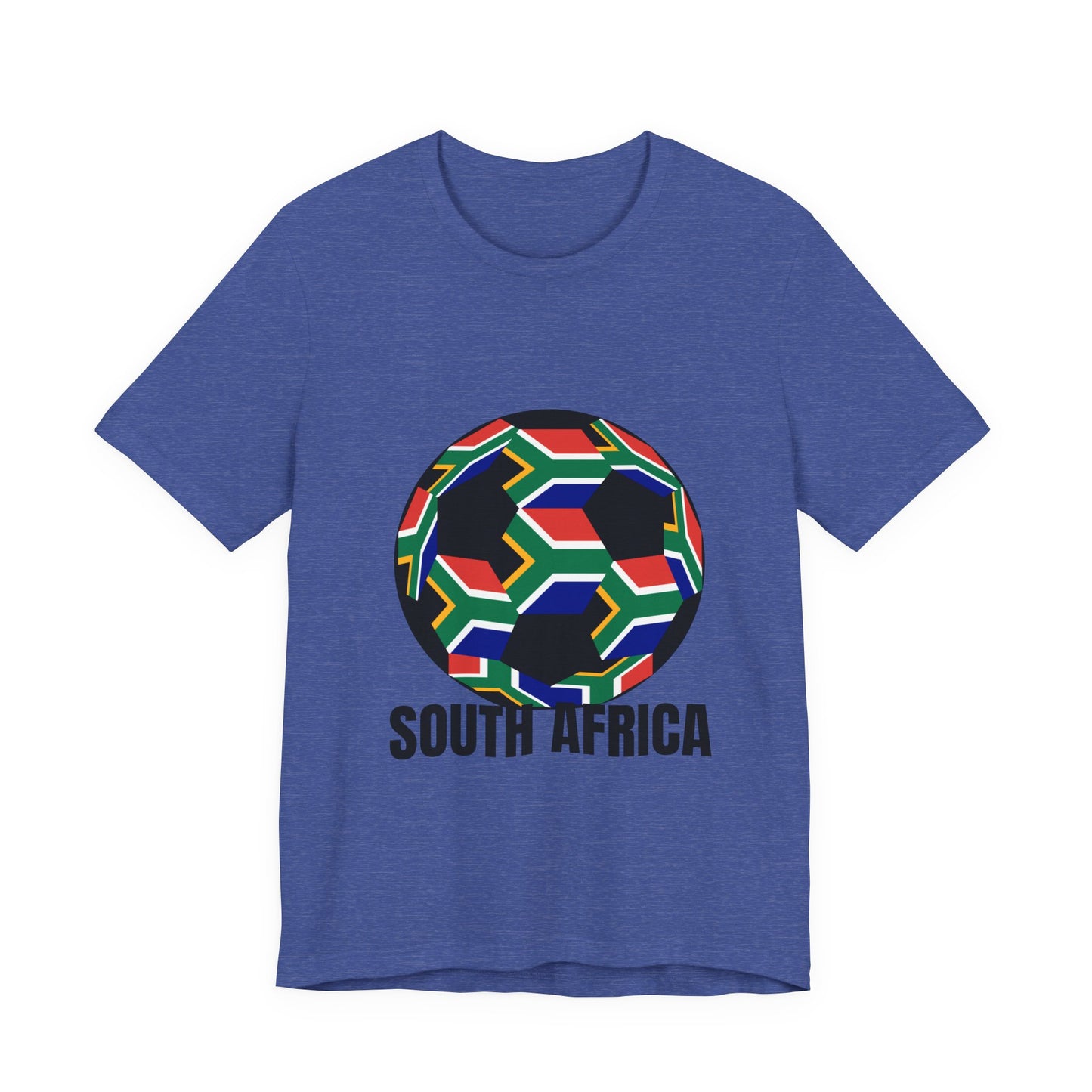 South Africa Fan Specialty Soccer Ball Design T Shirt
