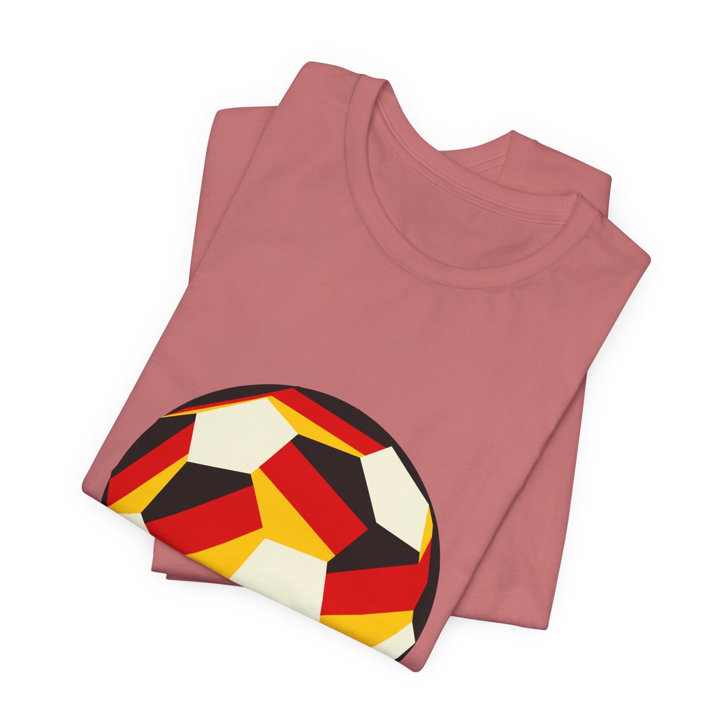 Deutschland Fan Specialty Soccer Ball Design T Shirt