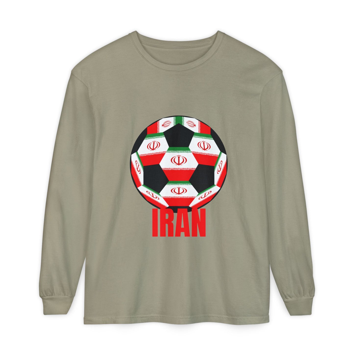 Iran Fan Specialty Soccer Ball Design Long Sleeve