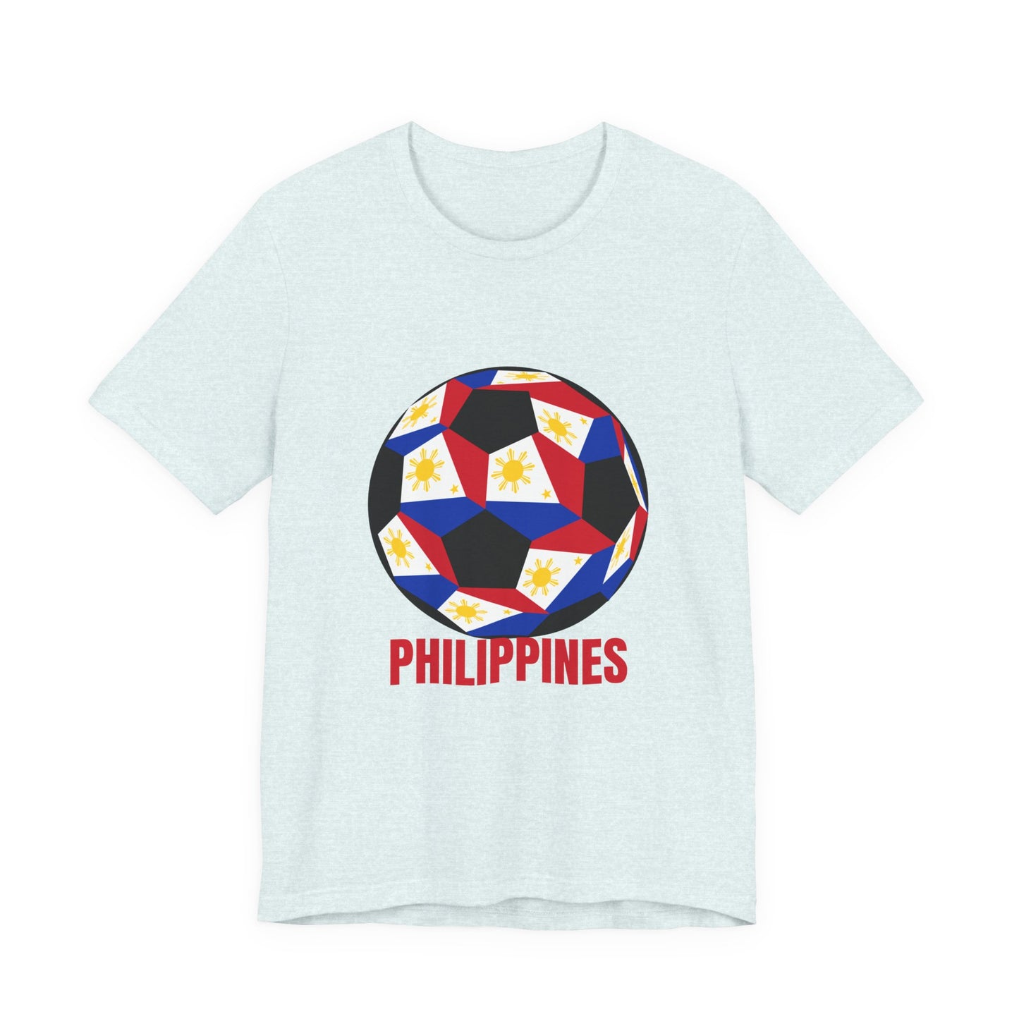 Philippines Fan Specialty Soccer Ball Design T Shirt