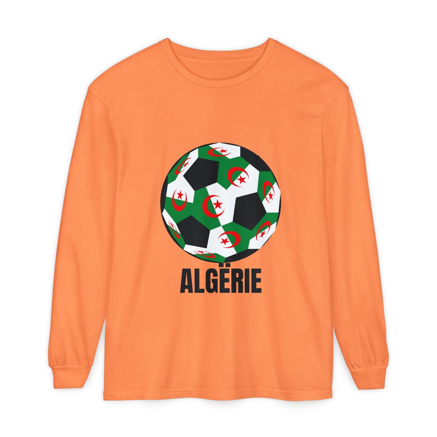 ALGËRIE Fan Specialty Soccer Ball Design T Shirt