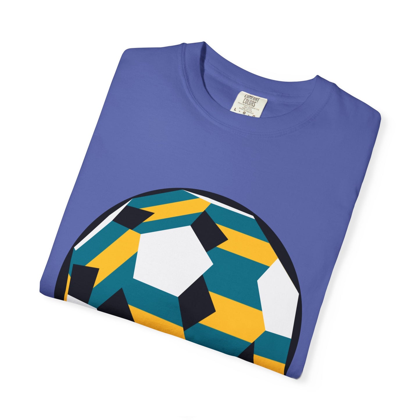 Bahamas Fan Specialty Soccer Ball Design T Shirt