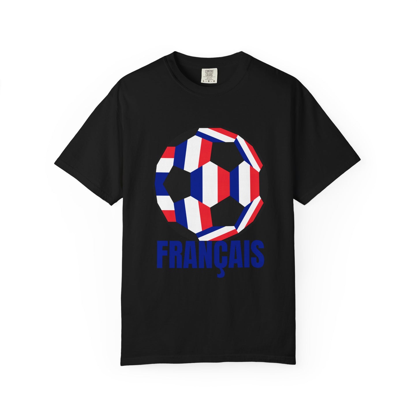 FRANÇAIS Fan Specialty Soccer Ball Design T Shirt