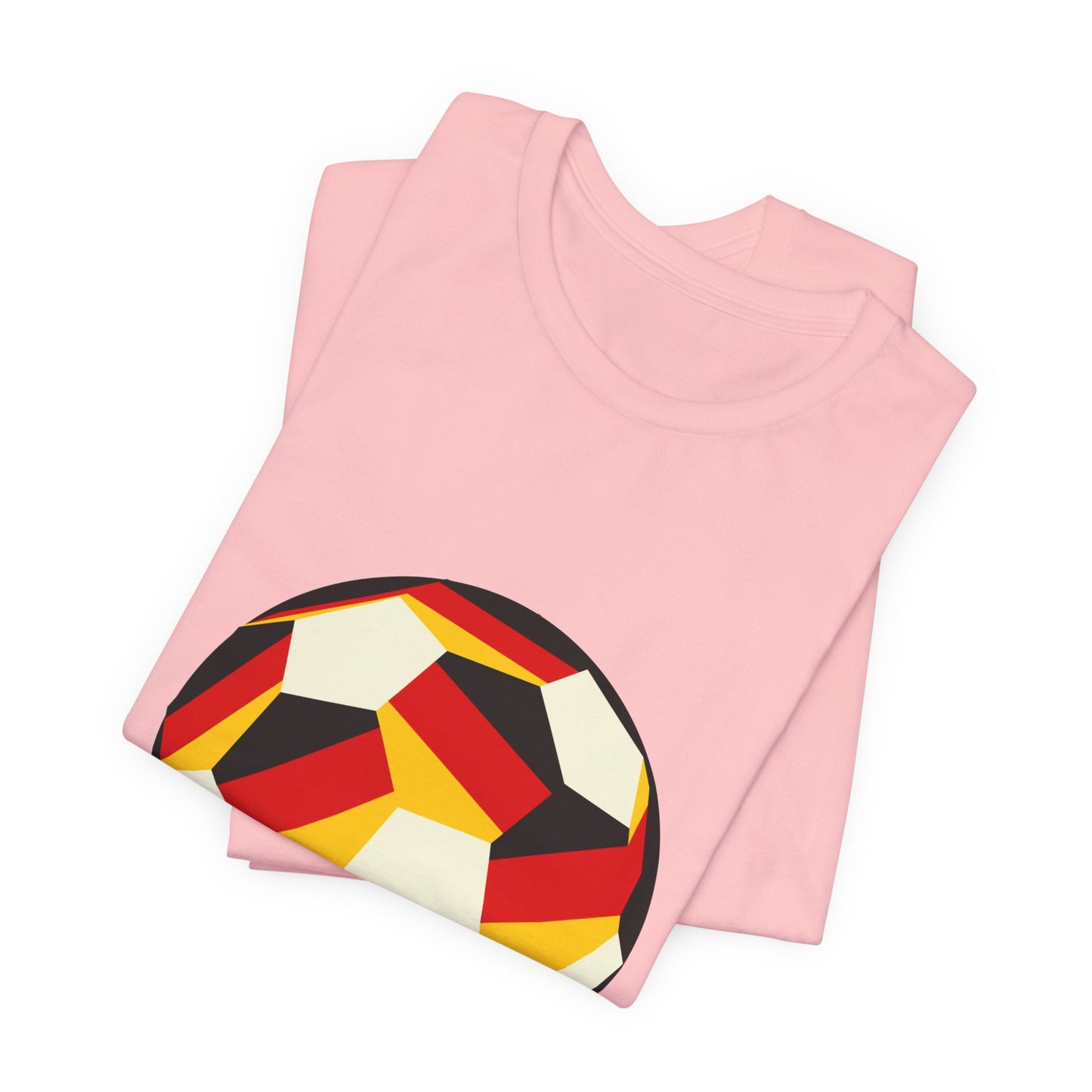 Deutschland Fan Specialty Soccer Ball Design T Shirt
