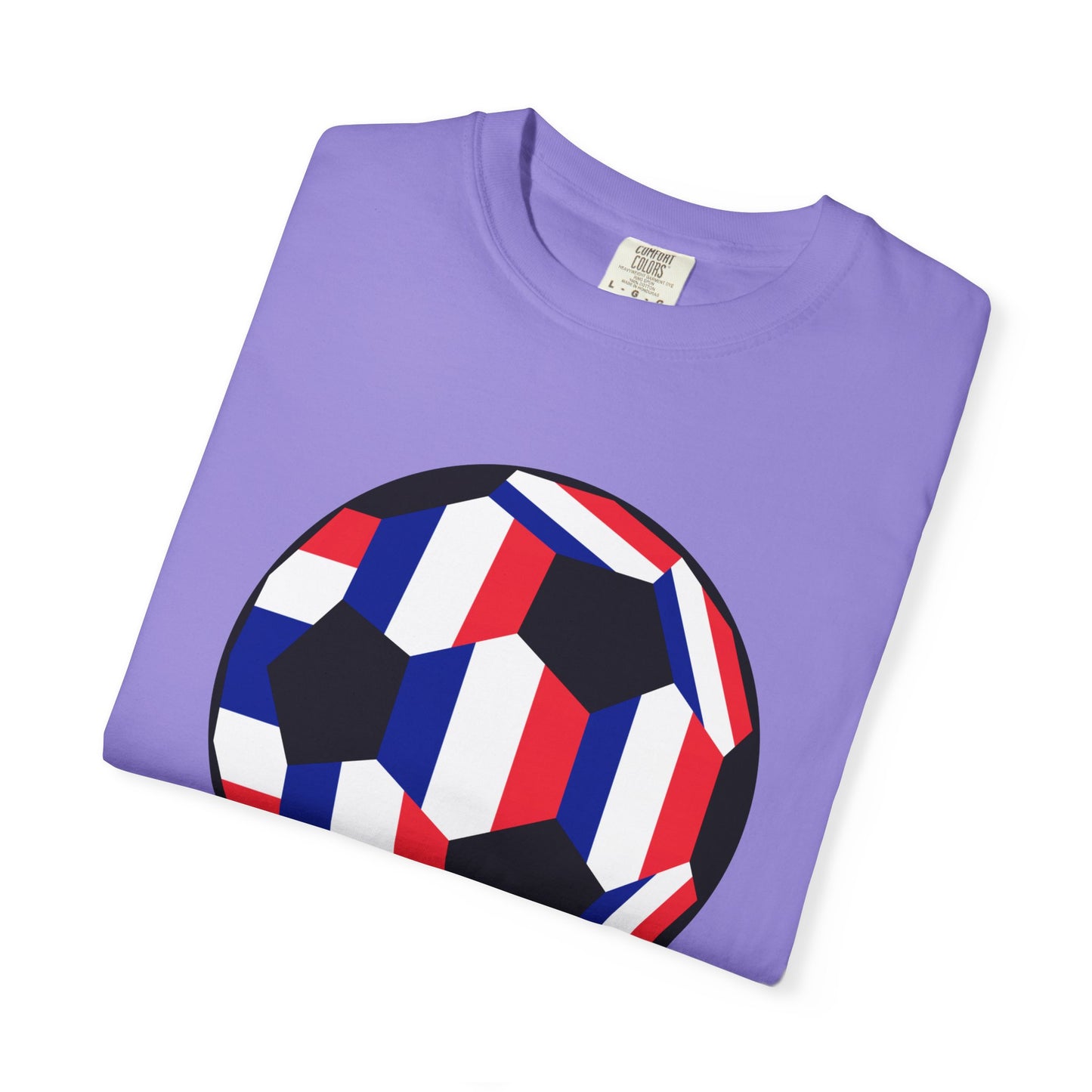 FRANÇAIS Fan Specialty Soccer Ball Design T Shirt