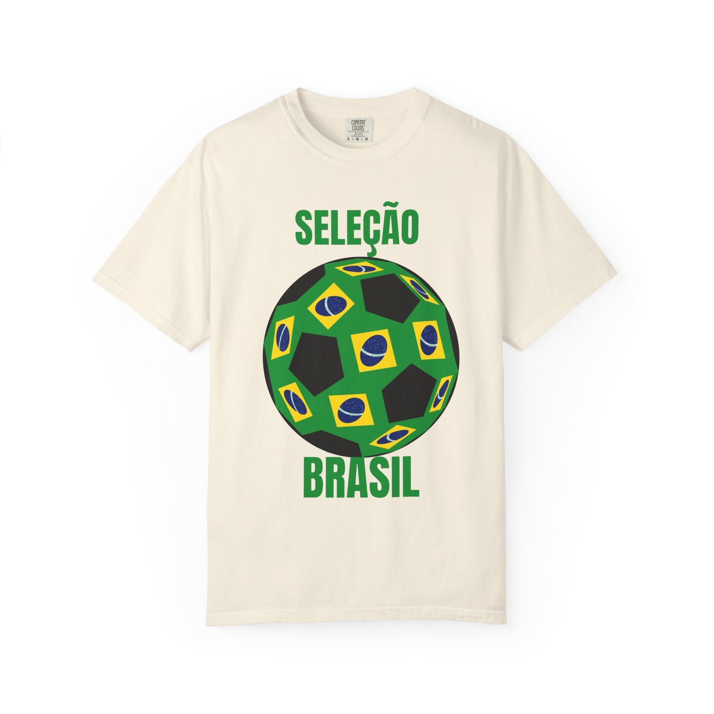 SELEÇÃO BRASIL  Fan Specialty Soccer Ball Design T Shirt