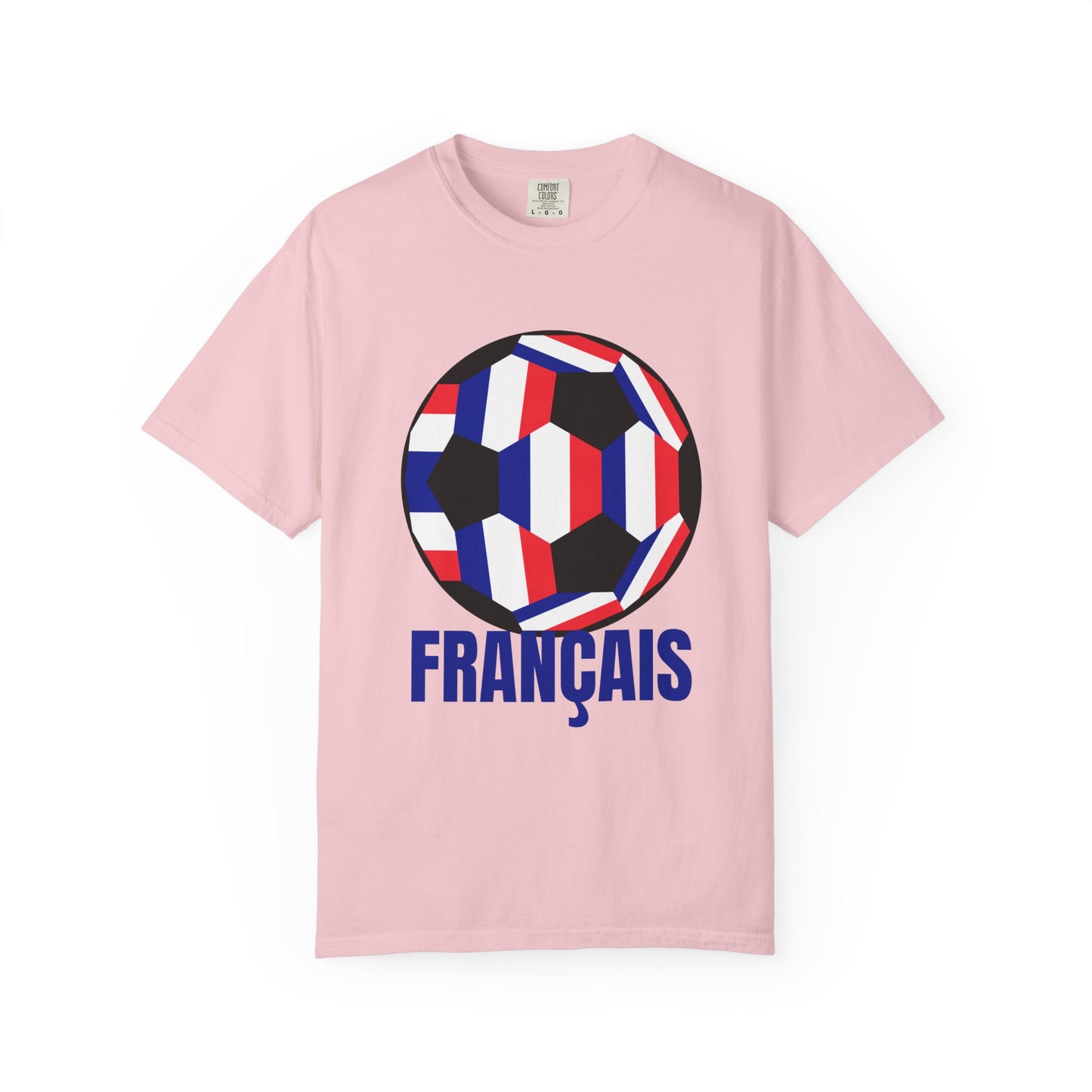 FRANÇAIS Fan Specialty Soccer Ball Design T Shirt