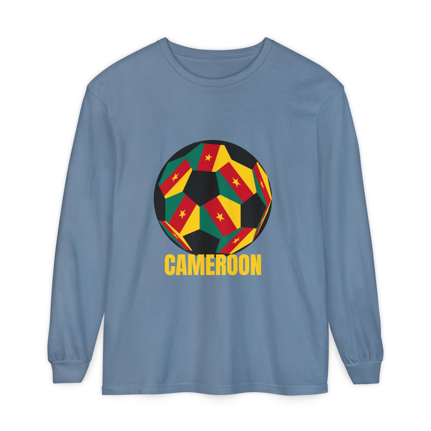 Cameroon Fan Specialty Soccer Ball Design Long Sleeve