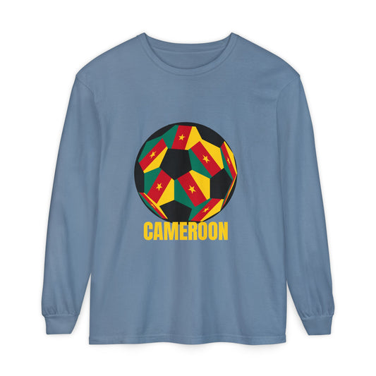 Cameroon Fan Specialty Soccer Ball Design Long Sleeve