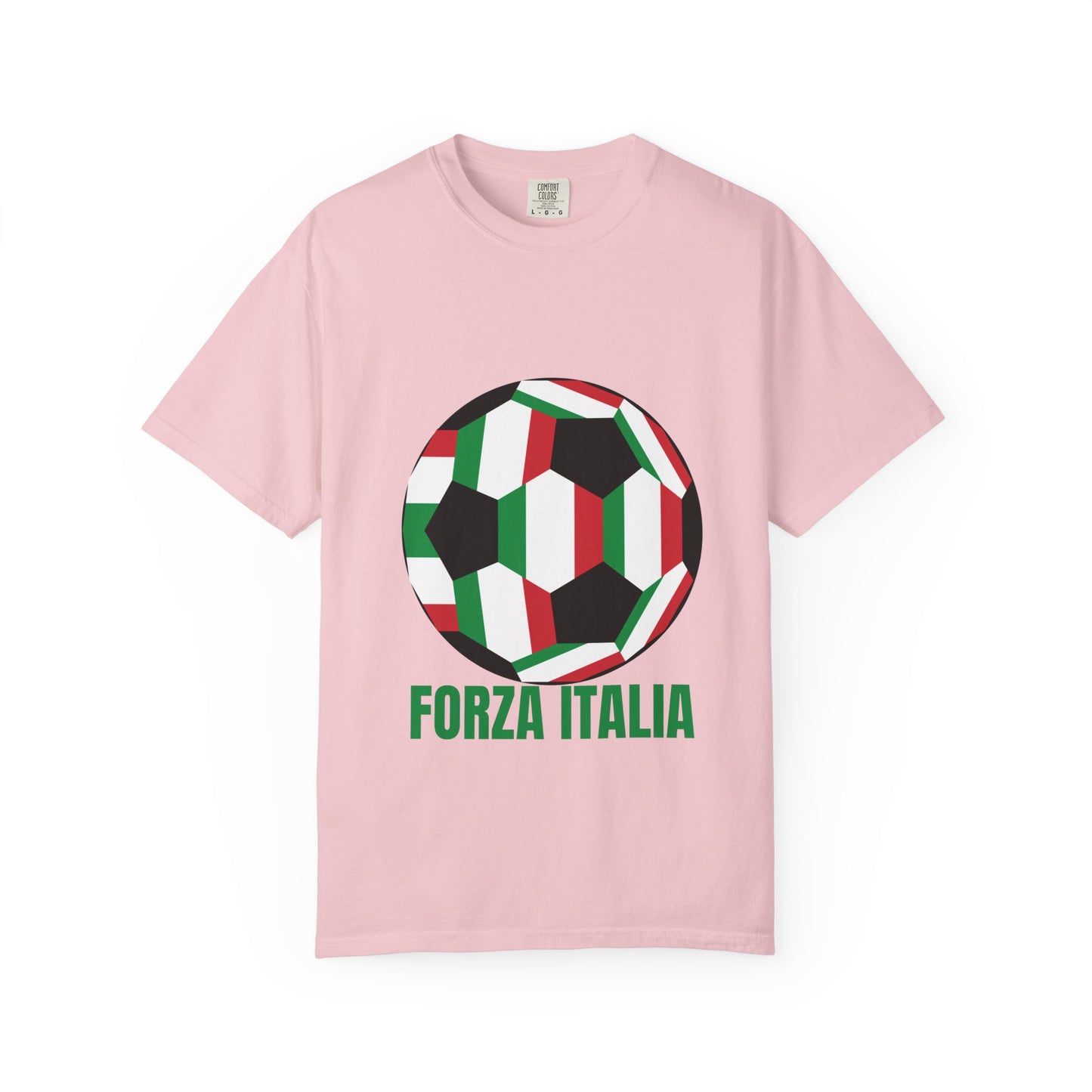 Forza Italia Fan Specialty Soccer Ball Design T Shirt