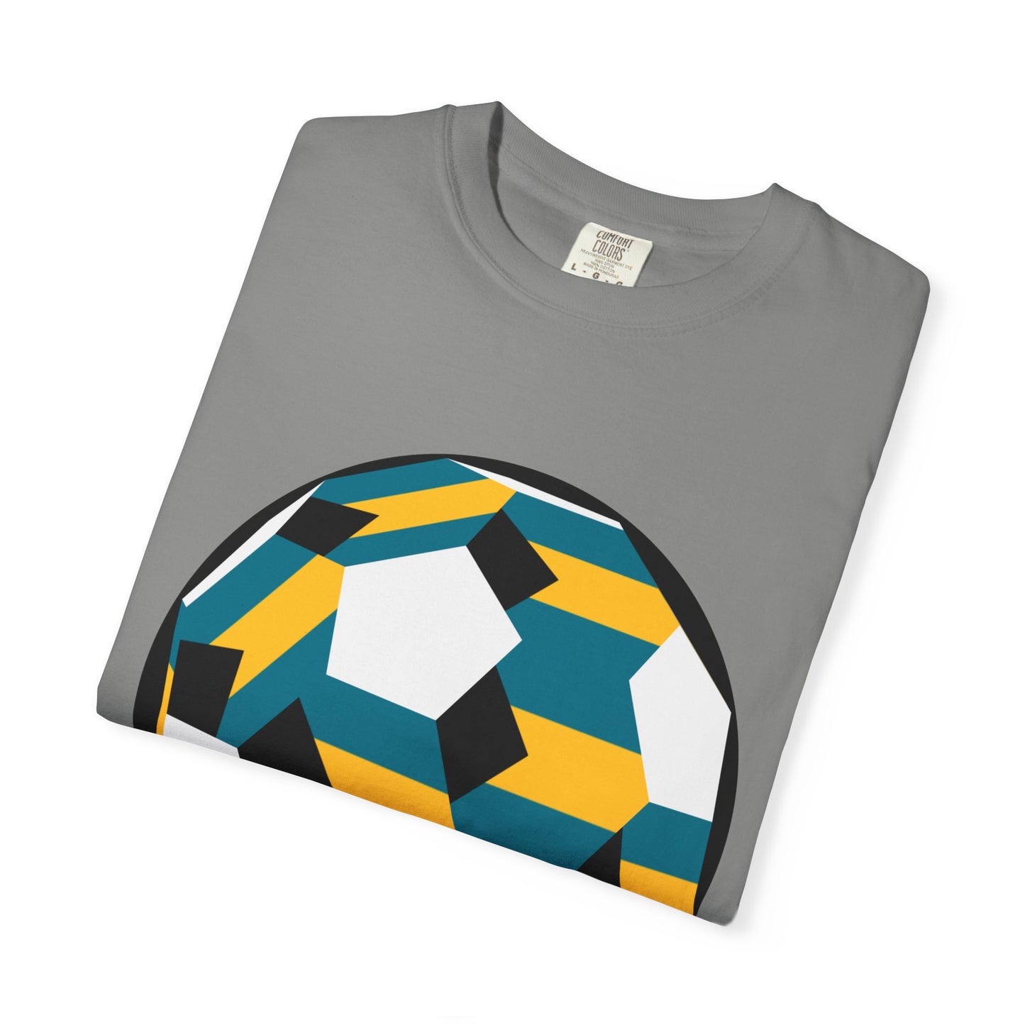 Bahamas Fan Specialty Soccer Ball Design T Shirt