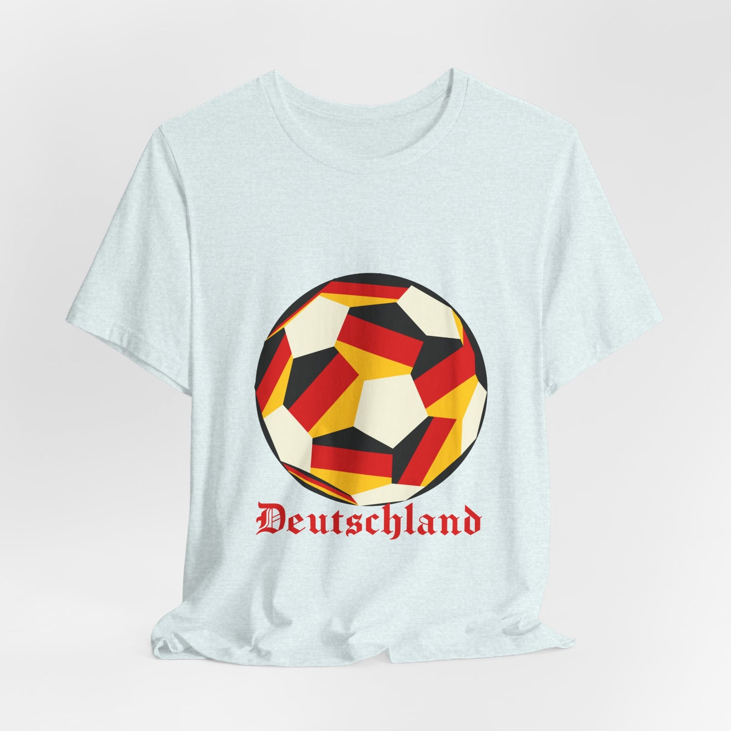 Deutschland Fan Specialty Soccer Ball Design T Shirt