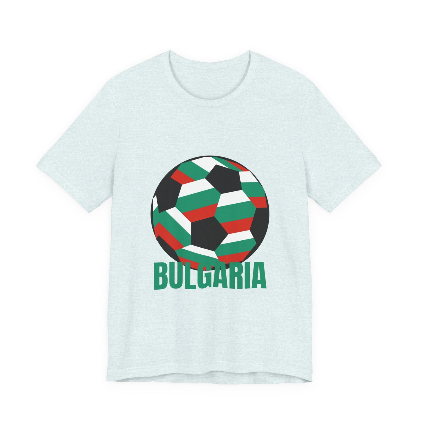 Bulgaria Fan Specialty Soccer Ball Design T Shirt
