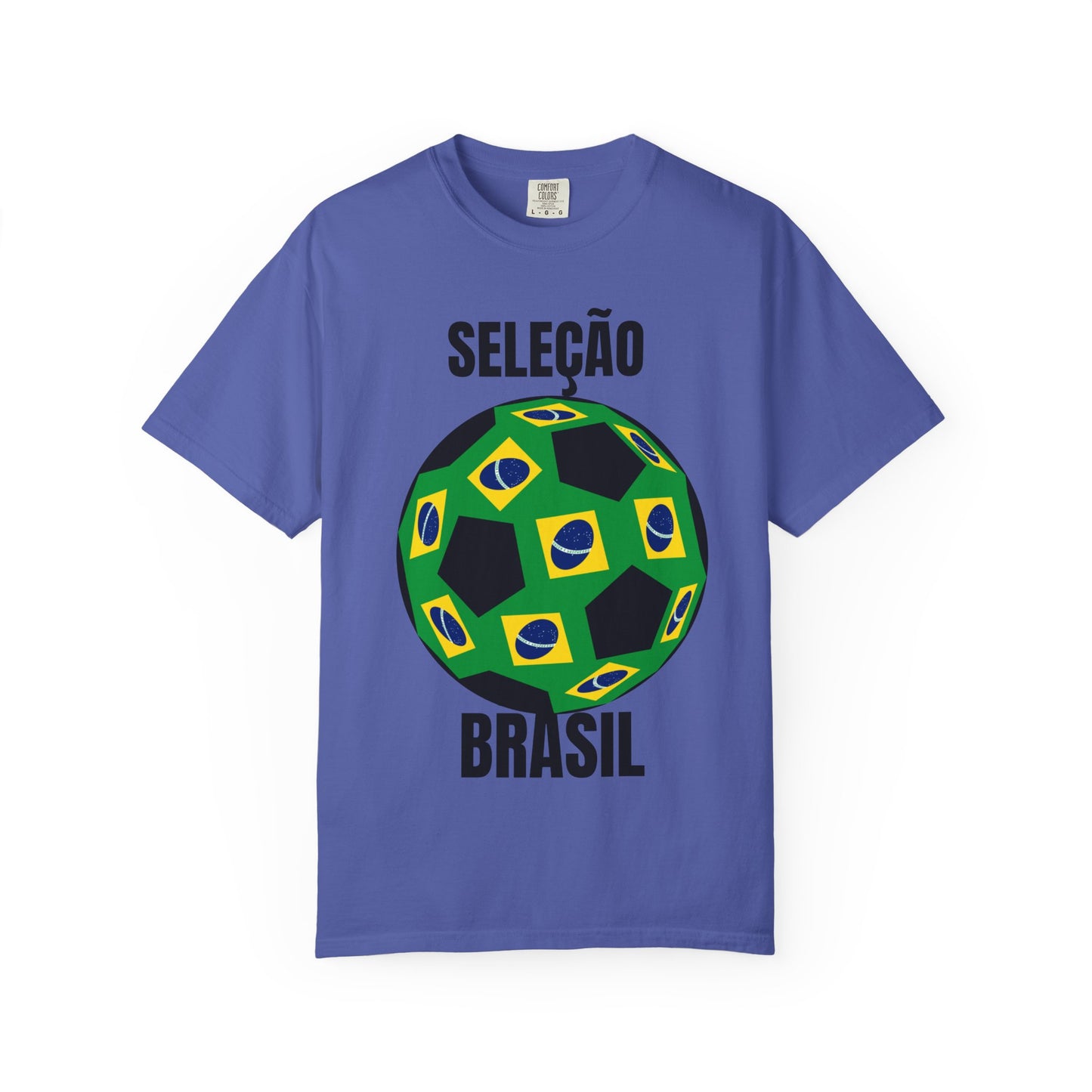 SELEÇÃO Brasil Fan Specialty Soccer Ball Design T Shirt