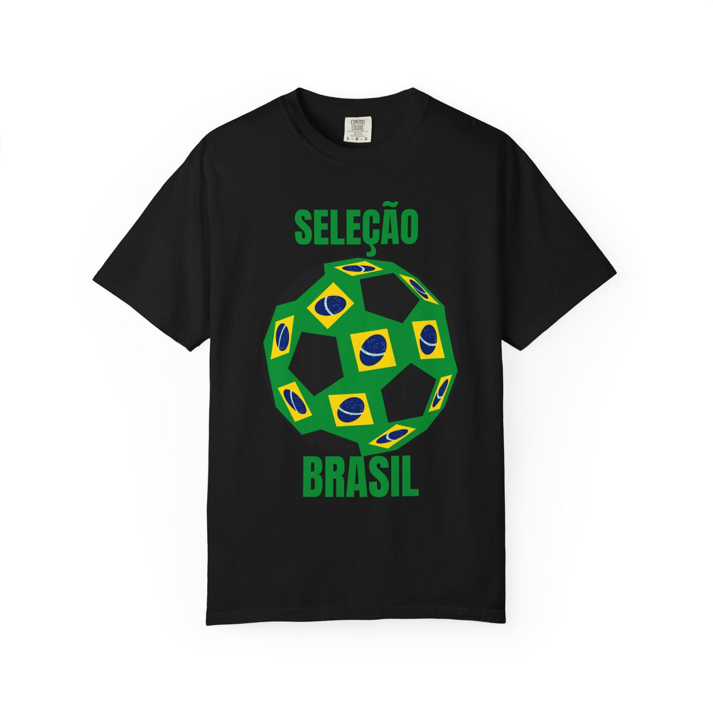 SELEÇÃO BRASIL  Fan Specialty Soccer Ball Design T Shirt