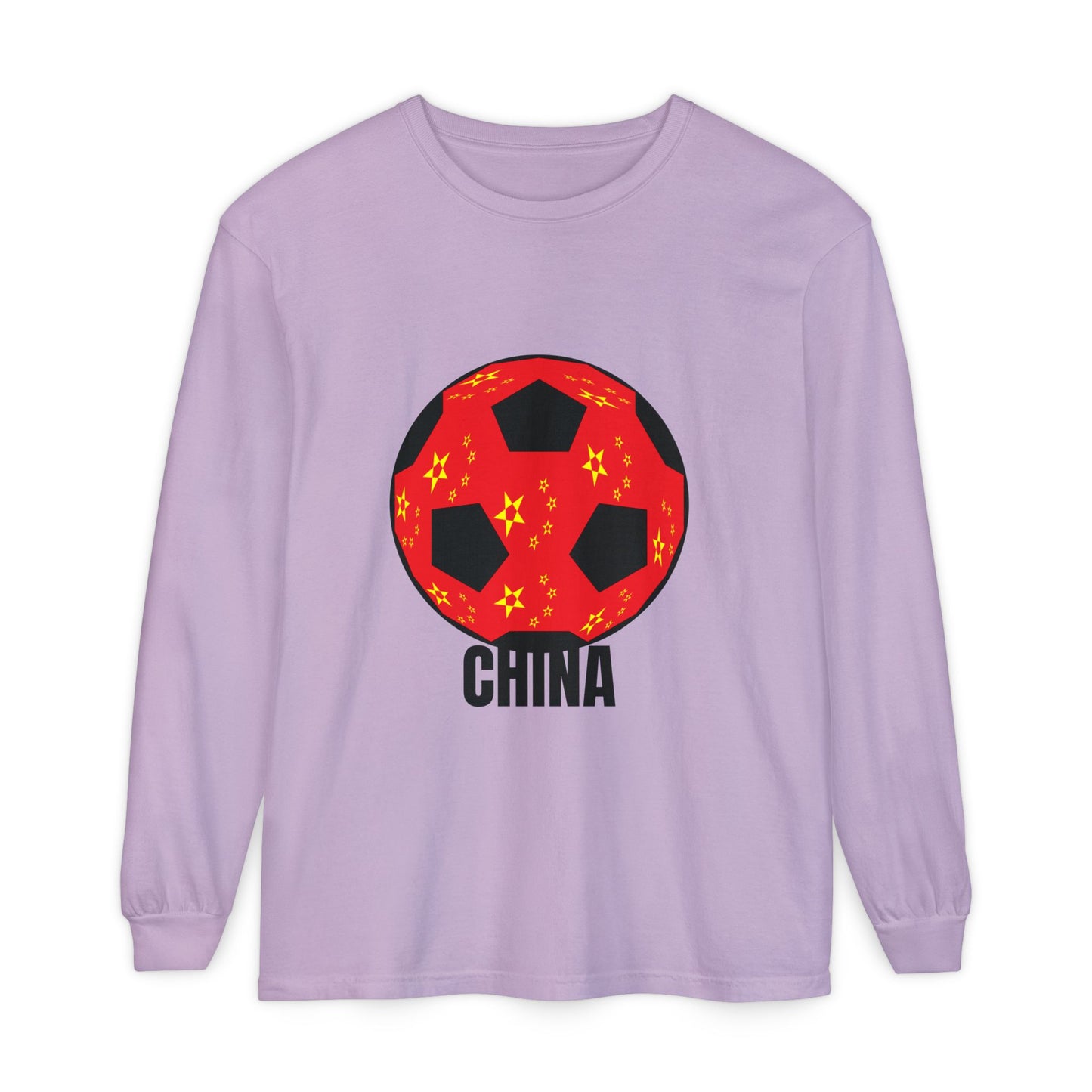 China Fan Specialty Soccer Ball Design T Shirt
