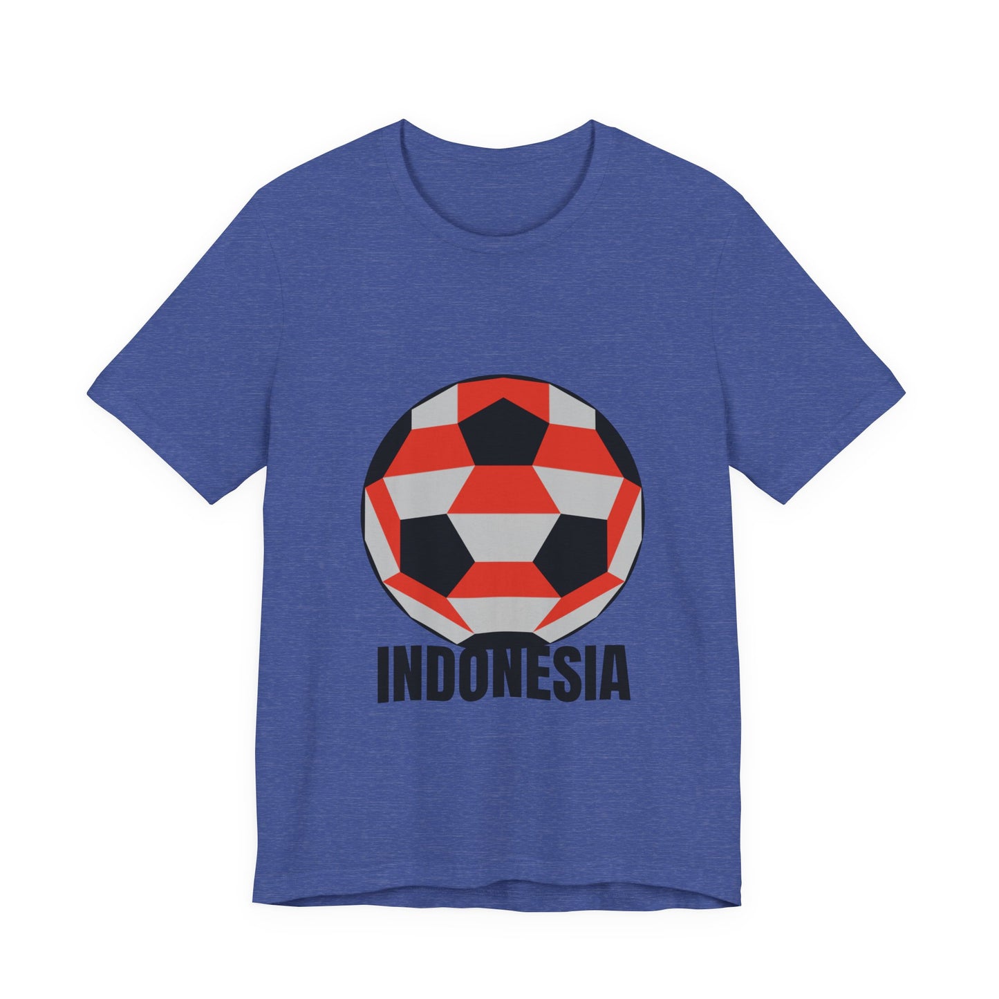 Indonesia Fan Specialty Soccer Ball Design T Shirt