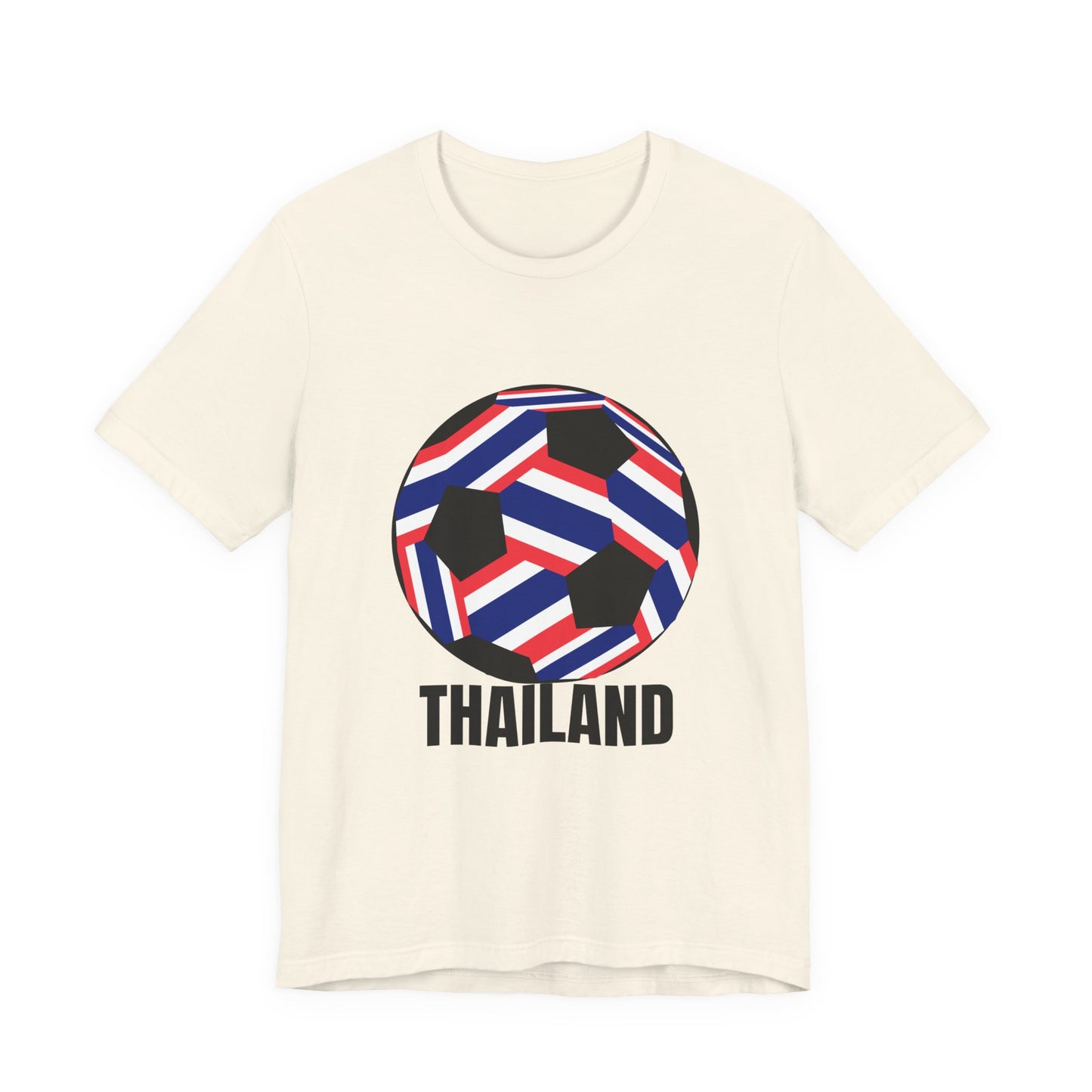 Thailand Fan Specialty Soccer Ball Design T Shirt