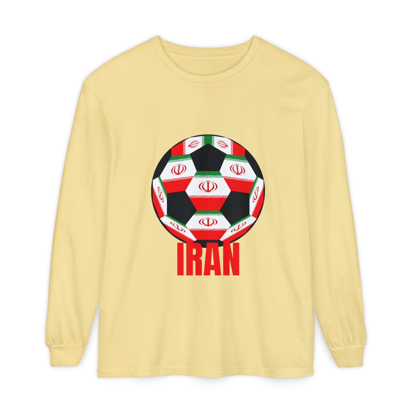 Iran Fan Specialty Soccer Ball Design Long Sleeve